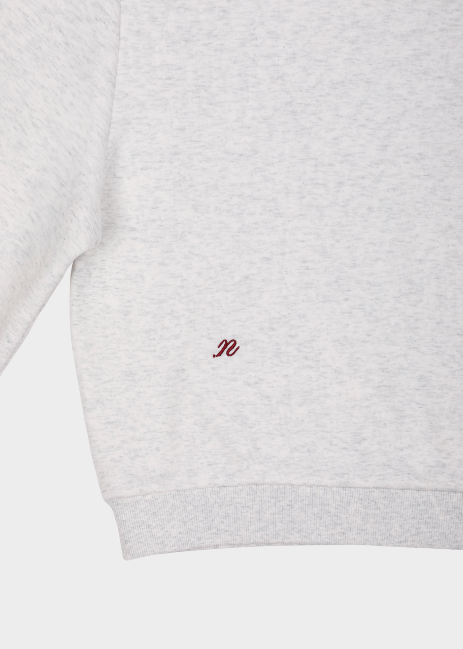 Bowie sweat crewneck - grey melange