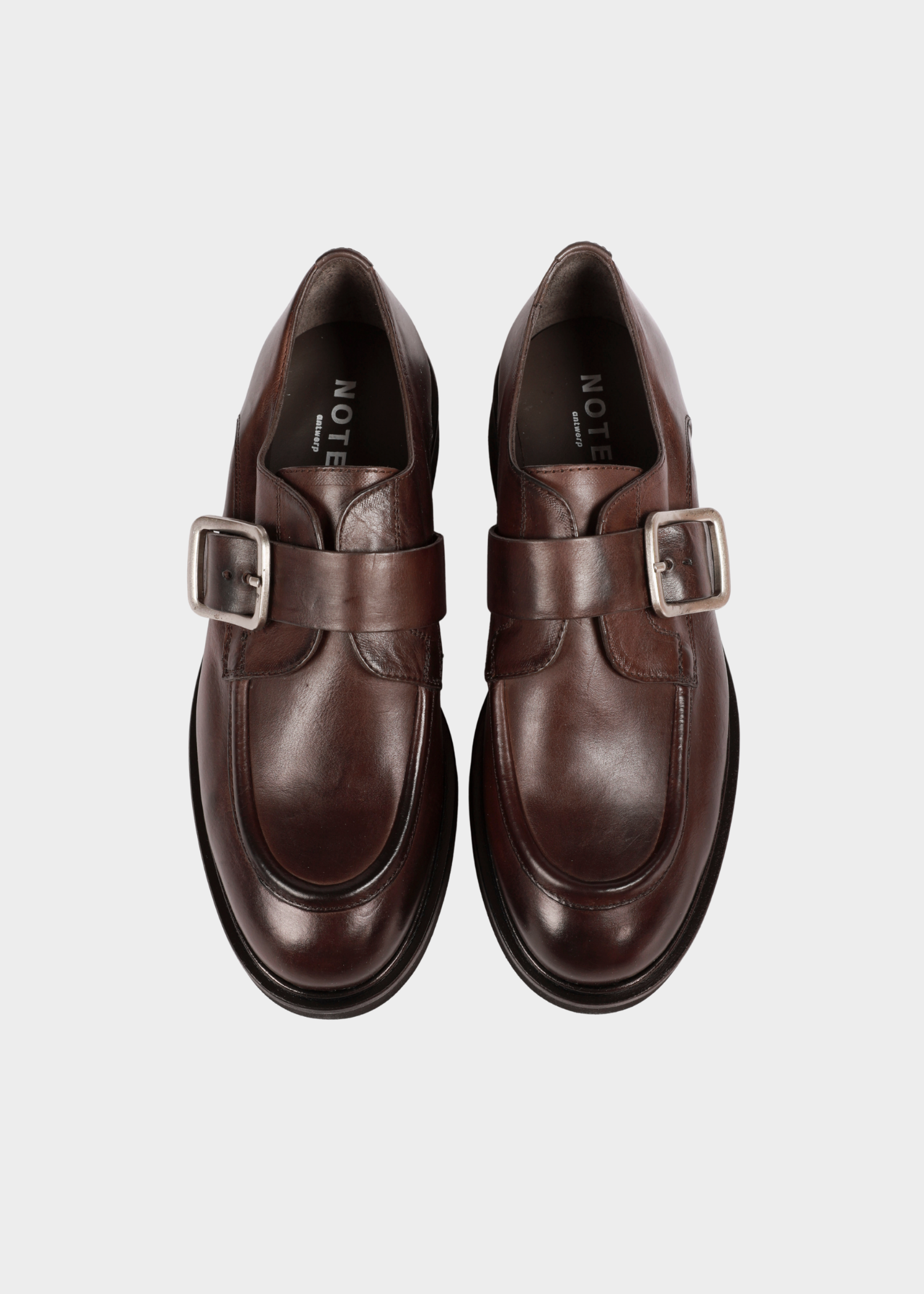 Belt shoes - brown