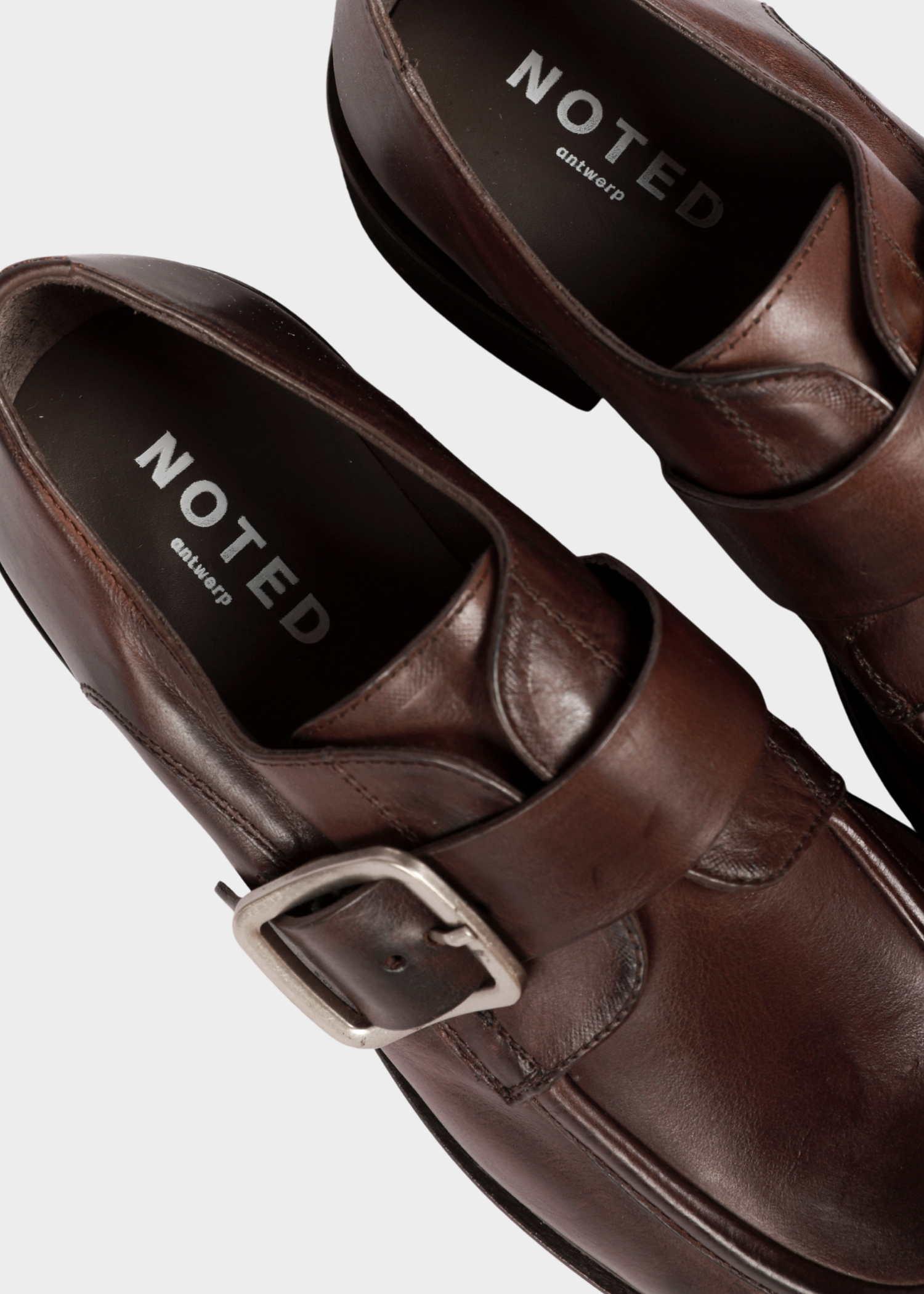 Belt shoes - brown