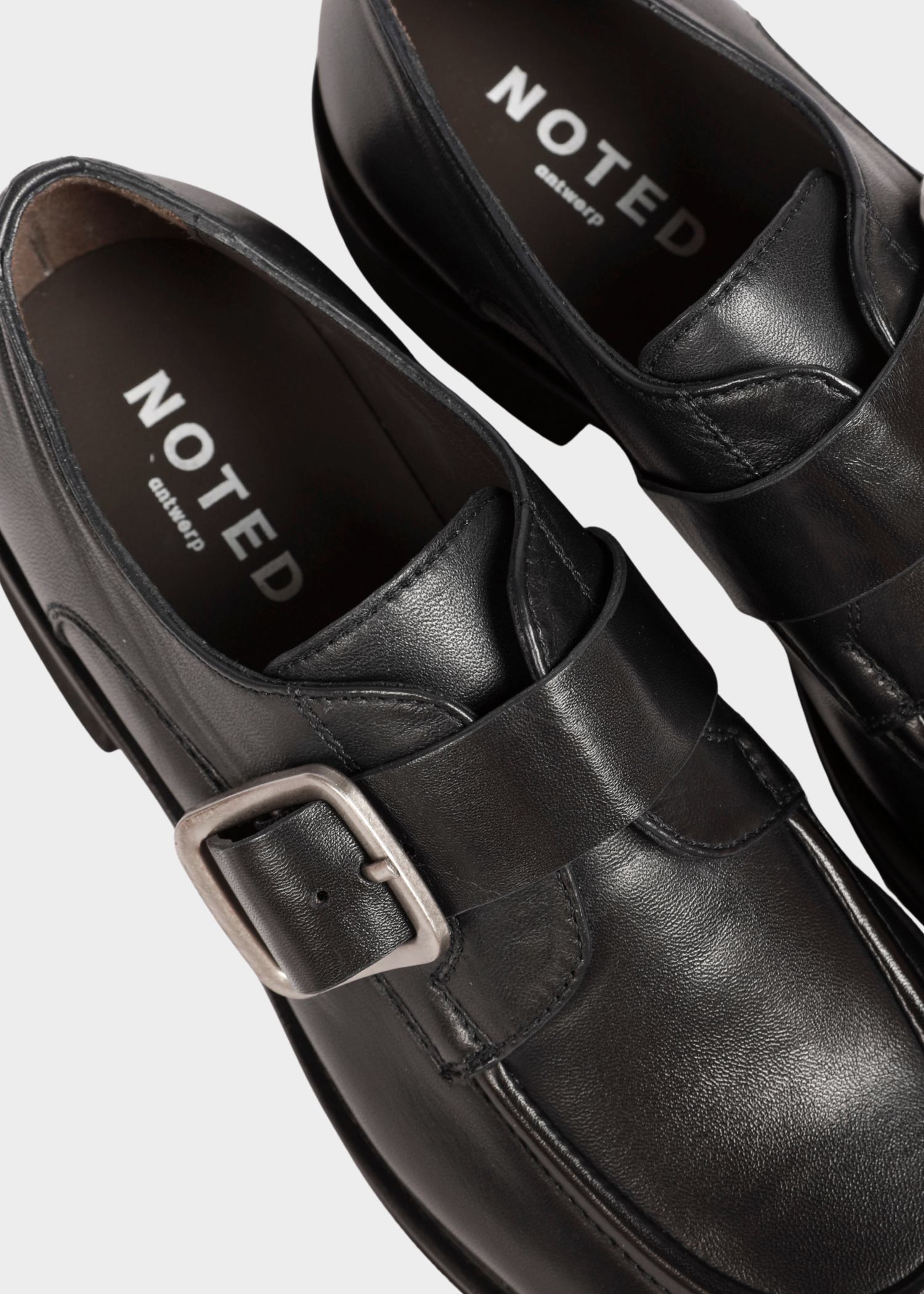 Belt shoes - dark navy