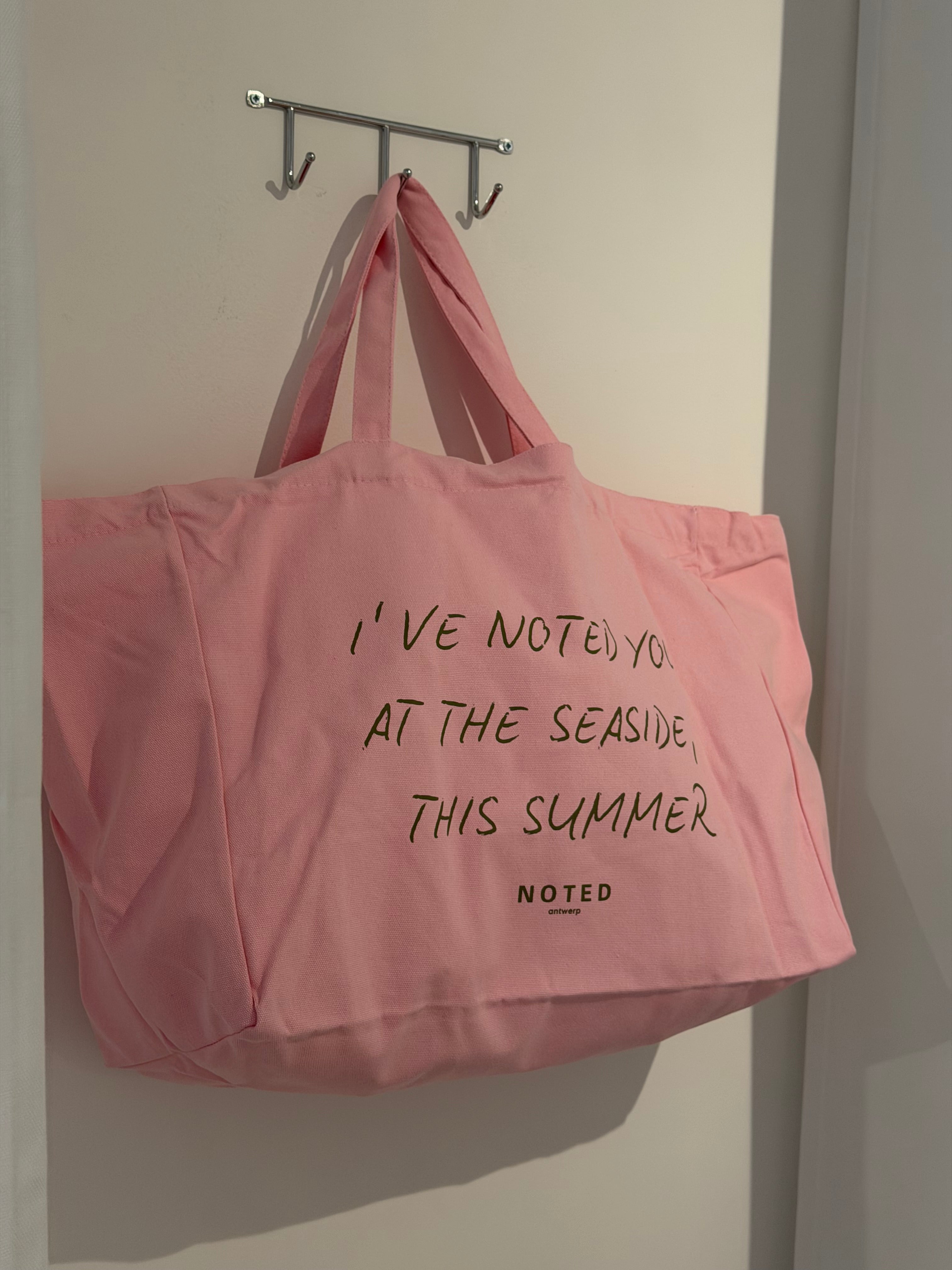 NOTED SUMMER TOTE PINK