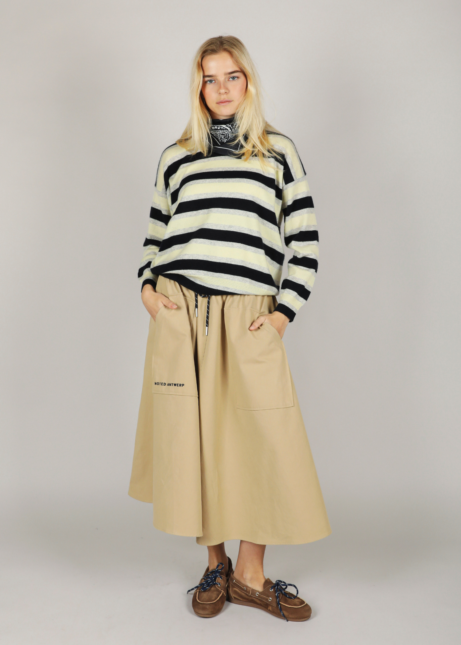 Alexi knit - striped navy