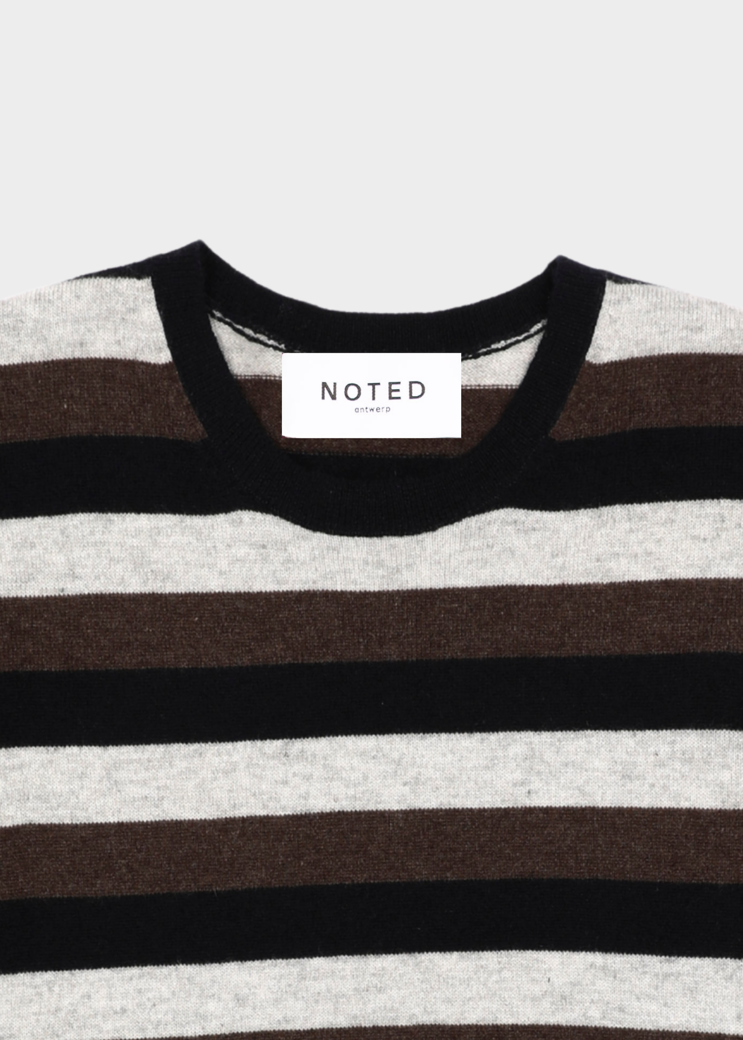 Alexi knit - striped brown