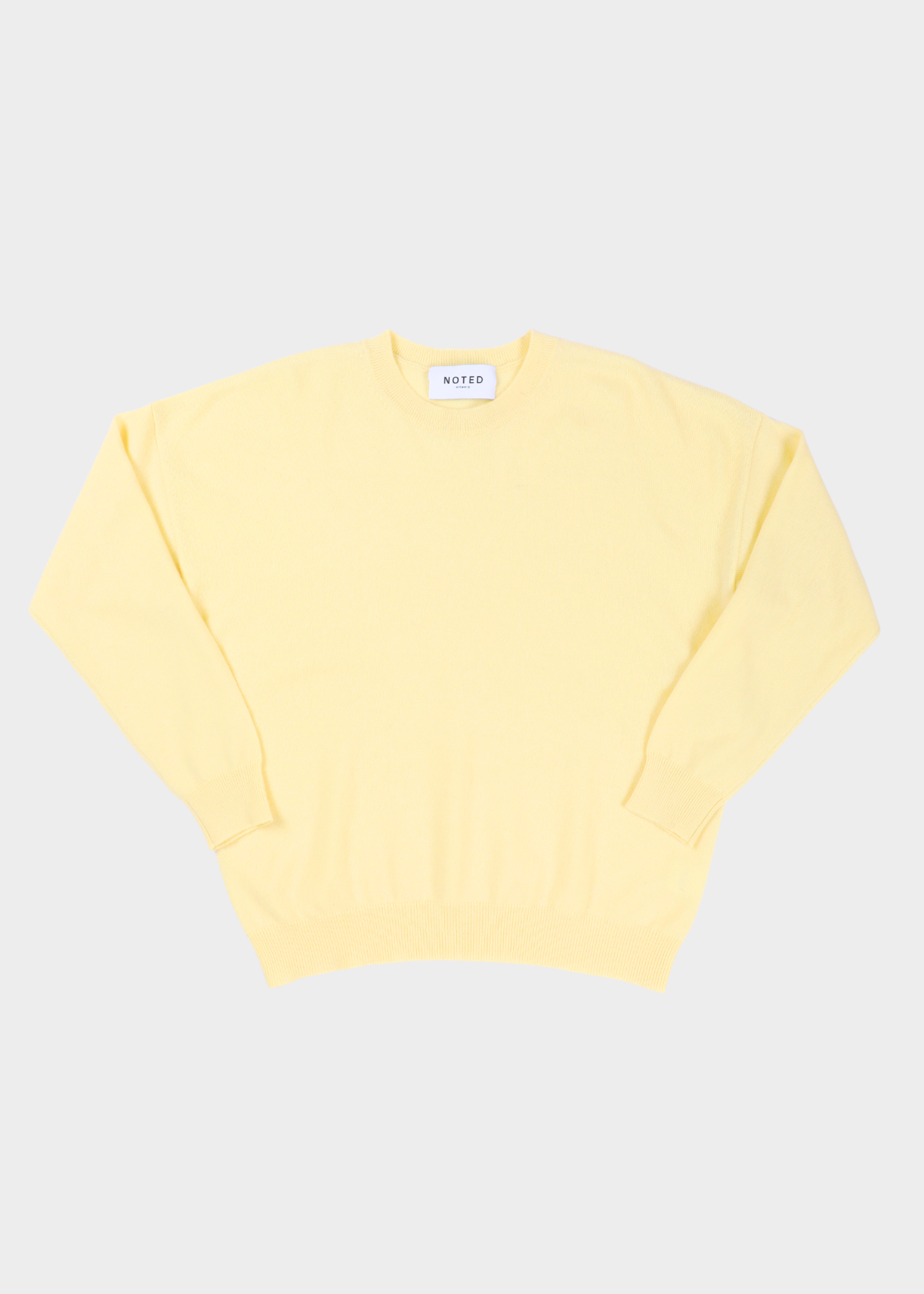 Noted antwerp productshot alexi knit in butter yellow