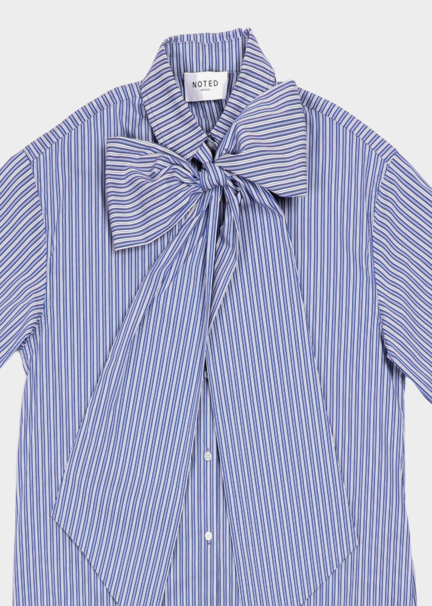 Anna dress - blue striped