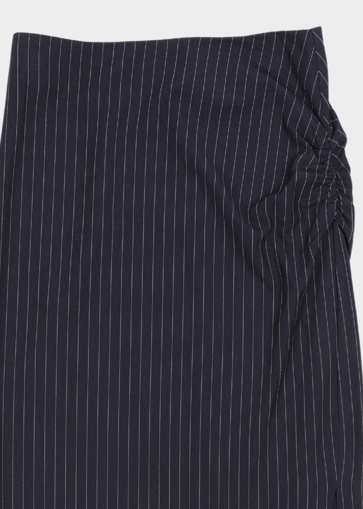 Beatrice skirt - dark blue striped