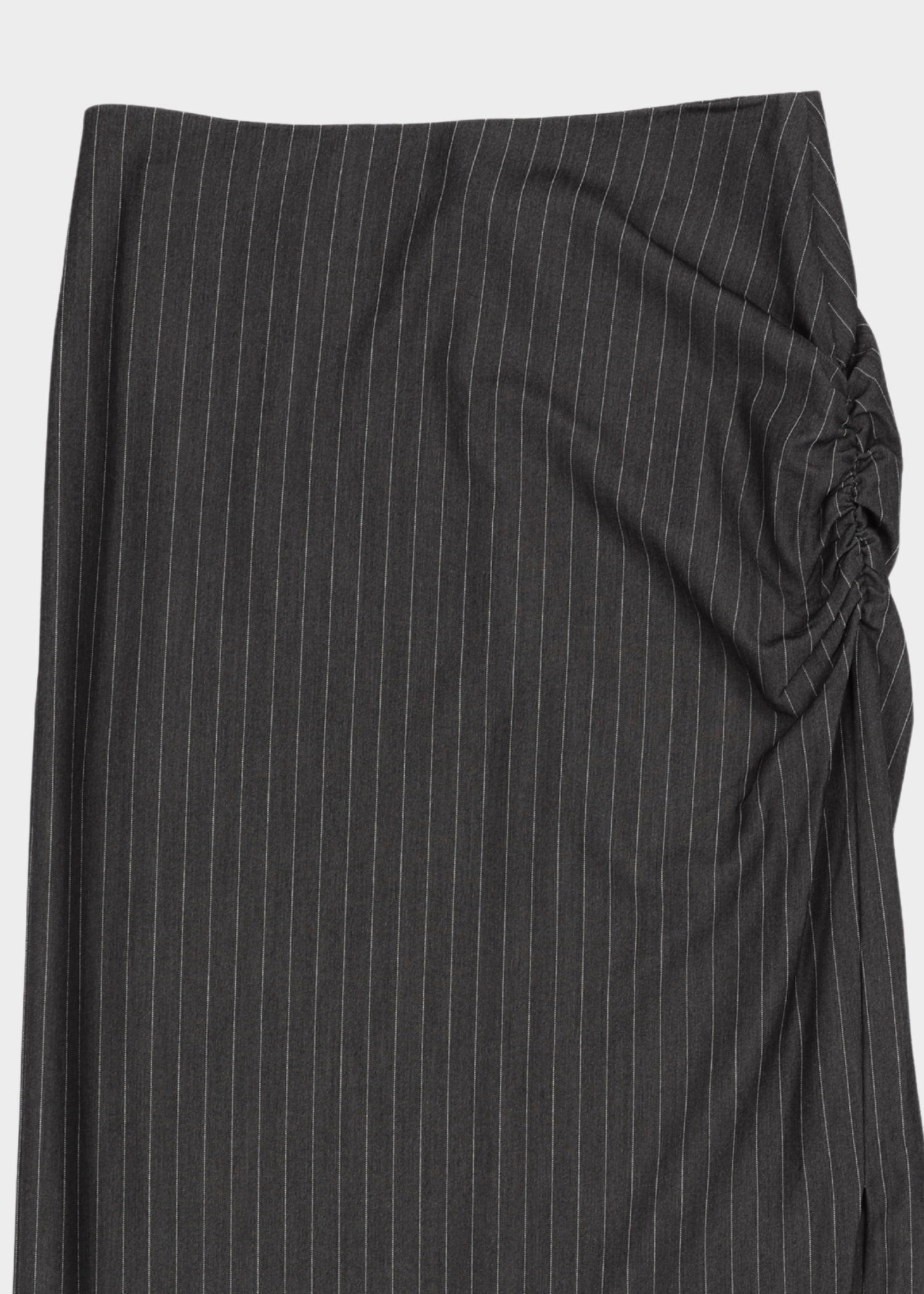 Beatrice skirt - dark grey striped