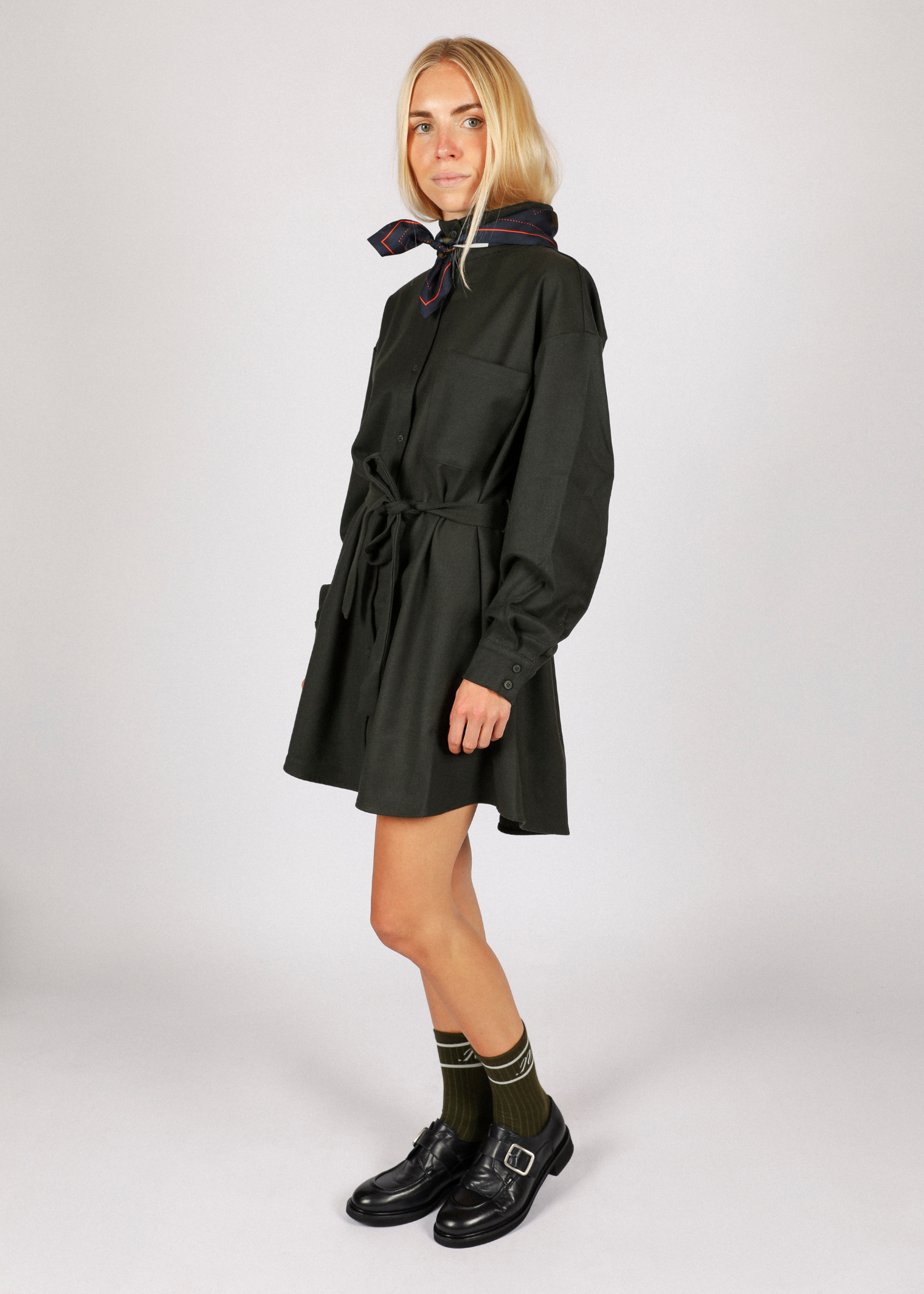 BIBI DRESS KHAKI 2