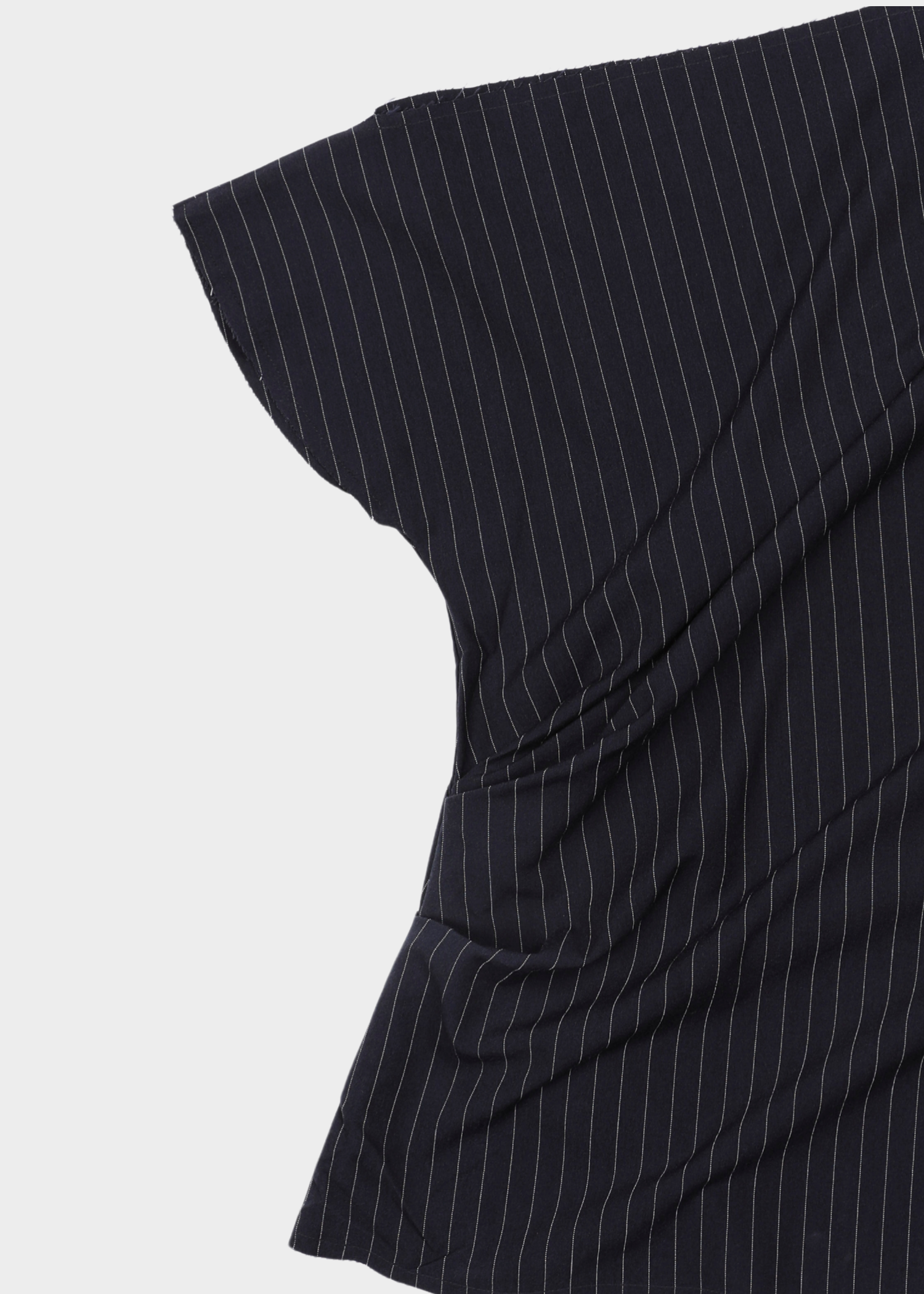 Bo top - dark blue striped