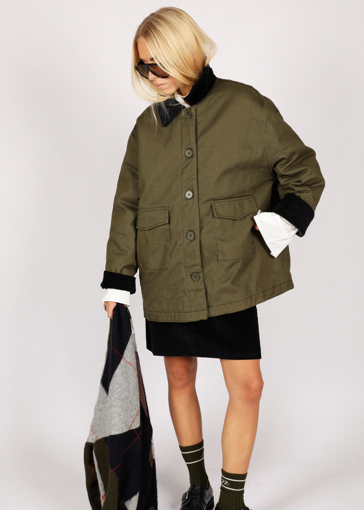 Boris coat - khaki