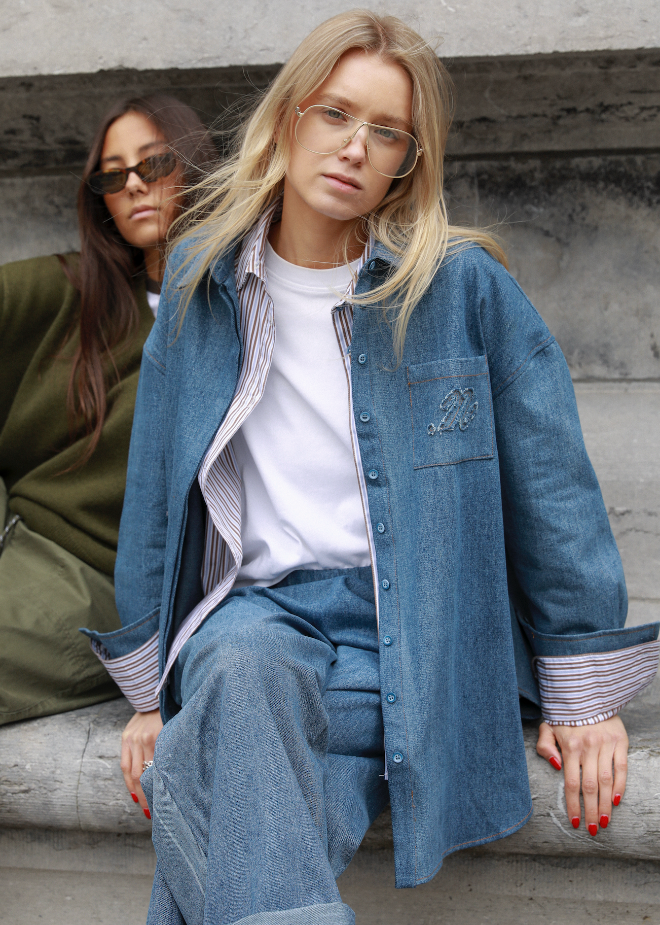 Celi shirt - denim