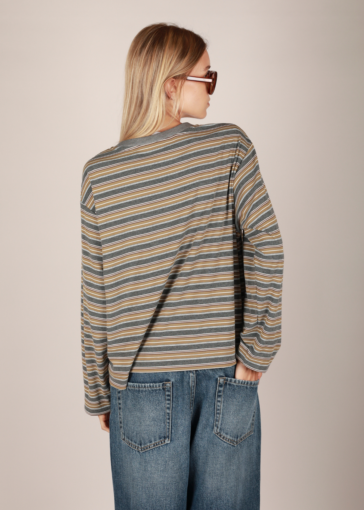 Donne longsleeve - Khaki
