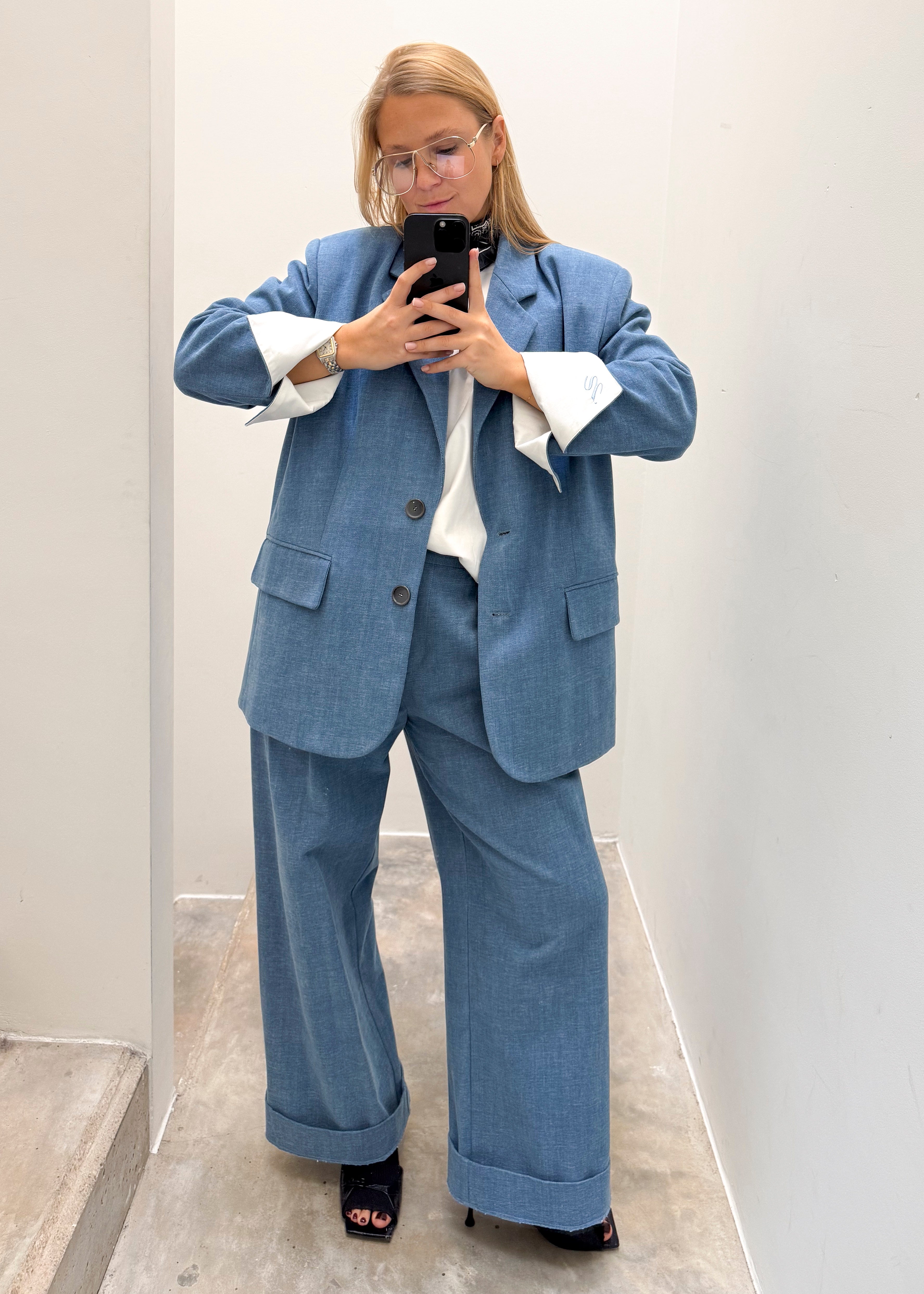 Ari blazer - denim
