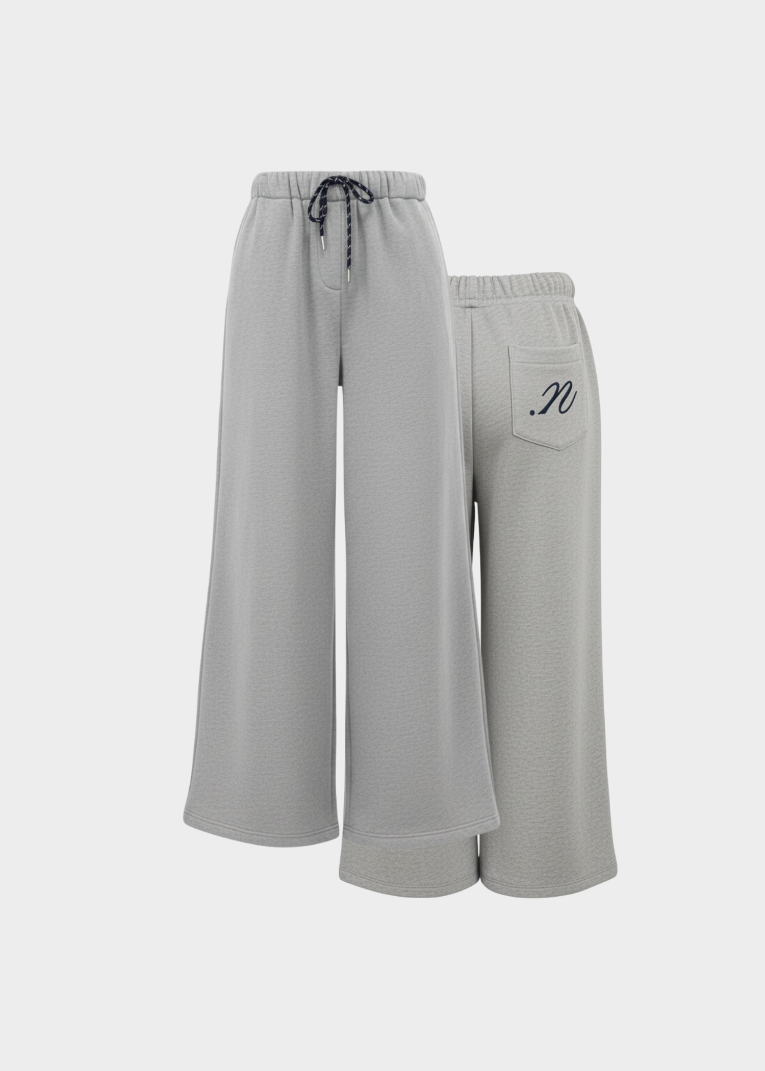 Billie sweatpants - dark grey melange