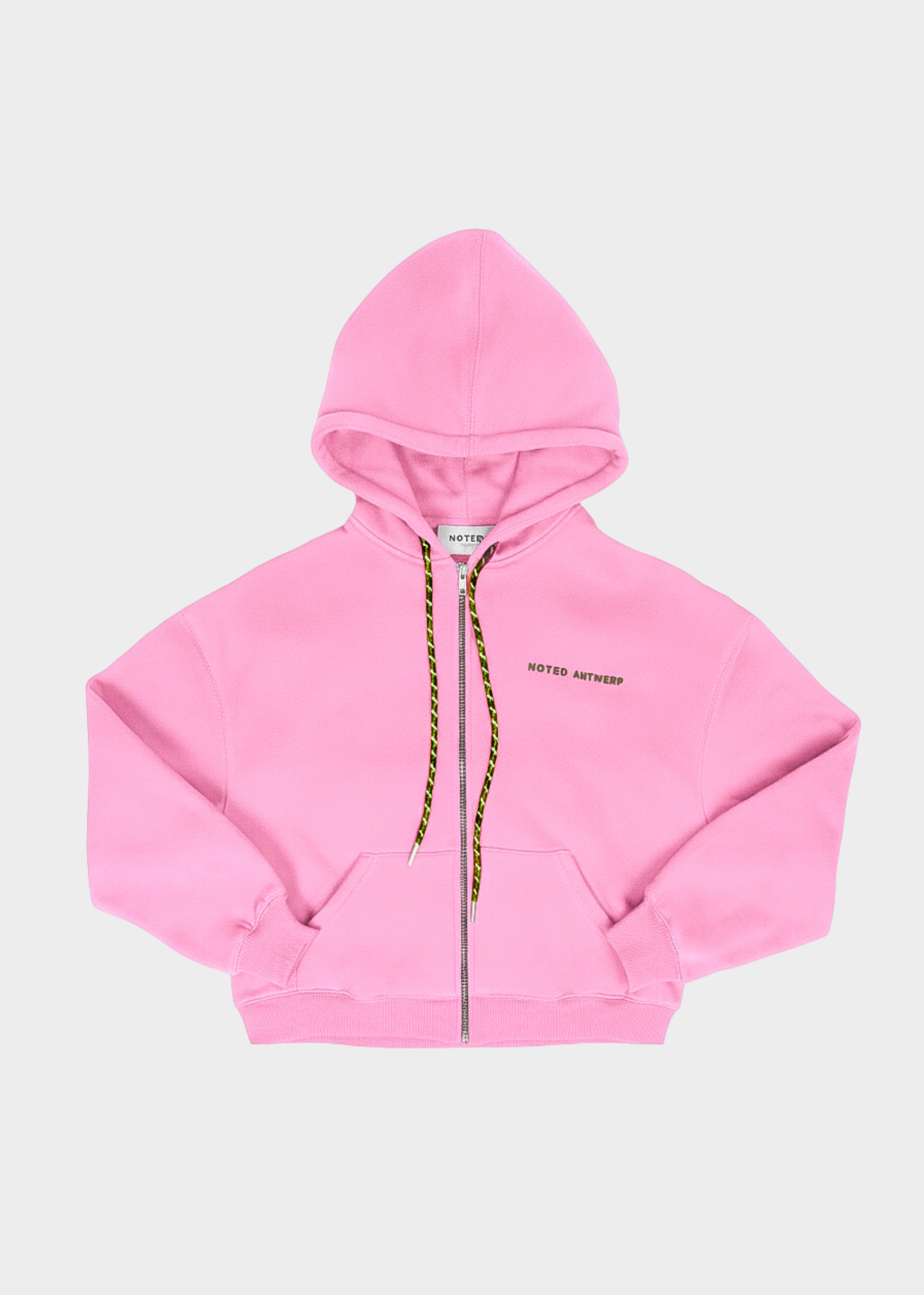 Browie zipper hoodie - pink