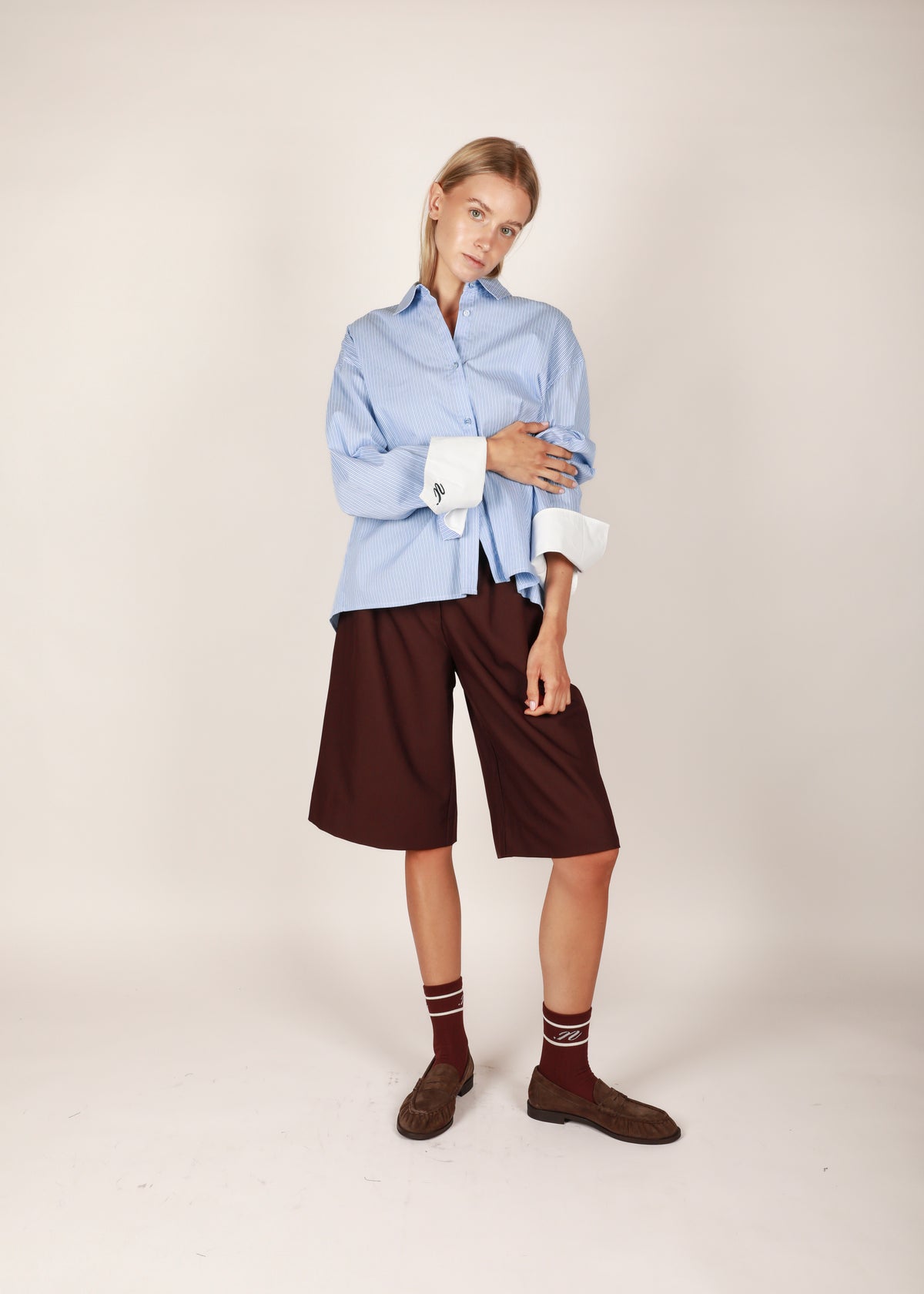 Dia shirt - Blue stripe