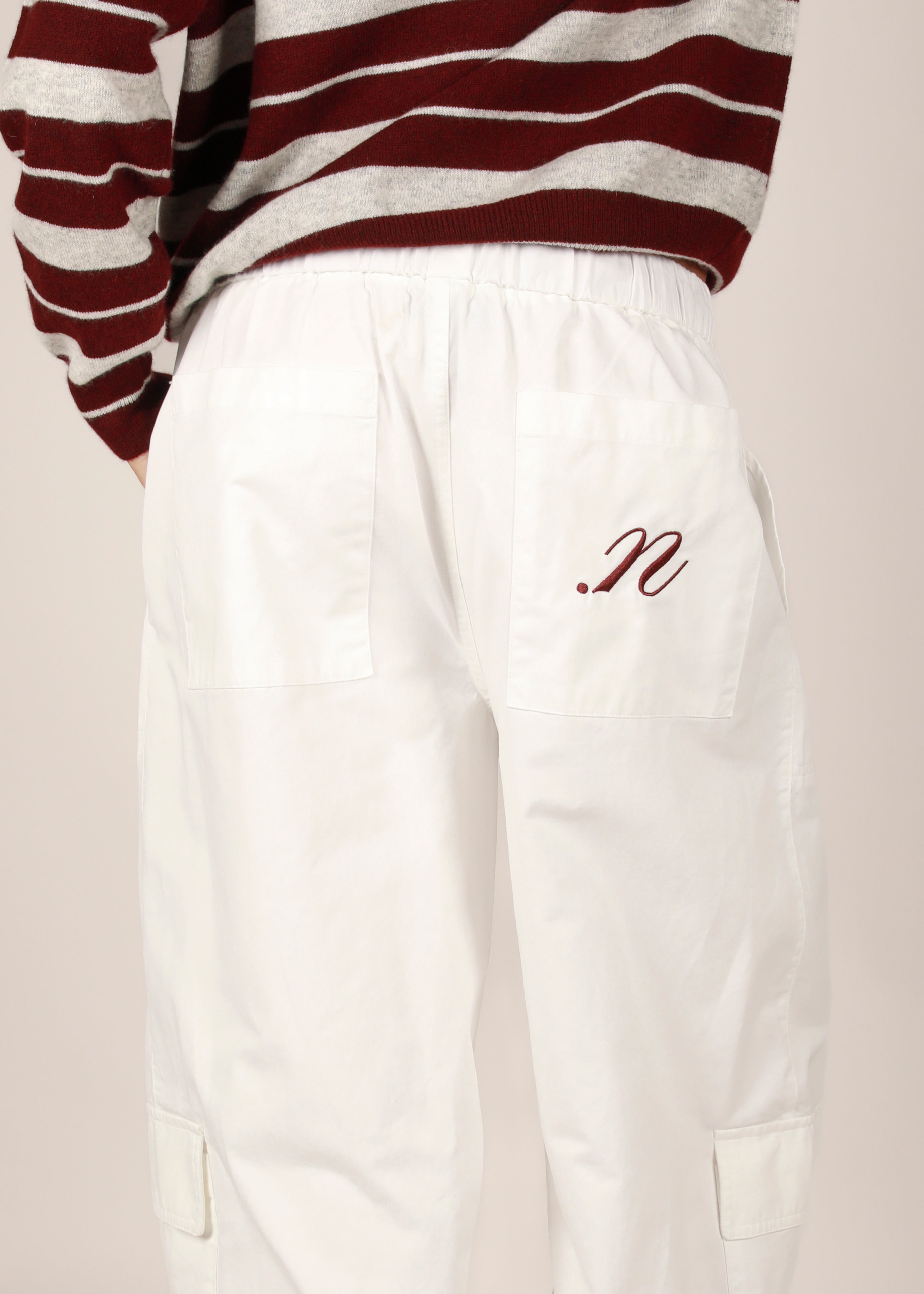 Dara parachute pants - Ivory