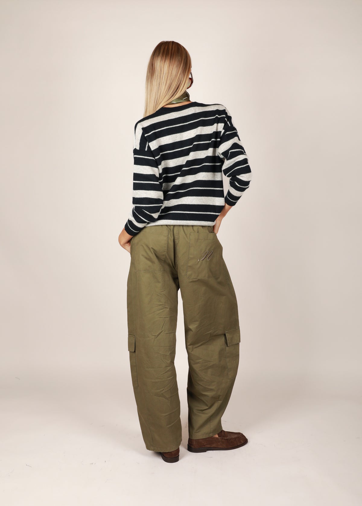 Dara parachute pants - Khaki