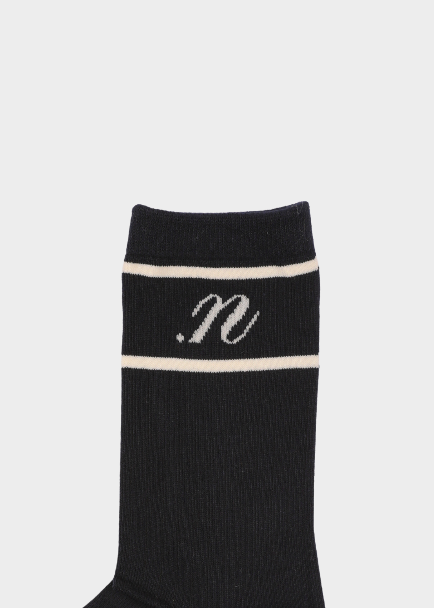 Andy socks navy - white