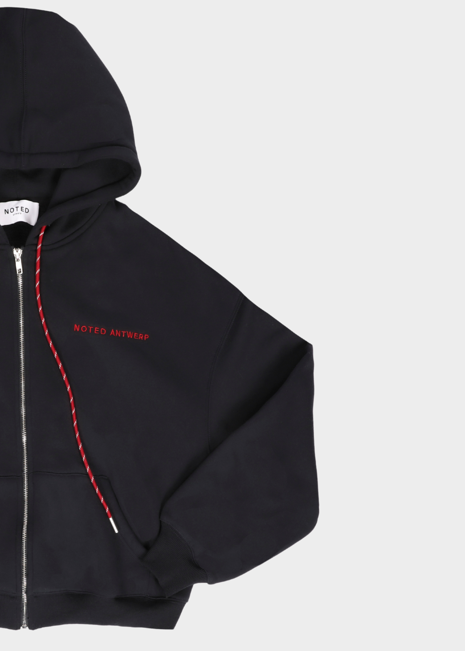 Browie zipper hoodie - navy blue