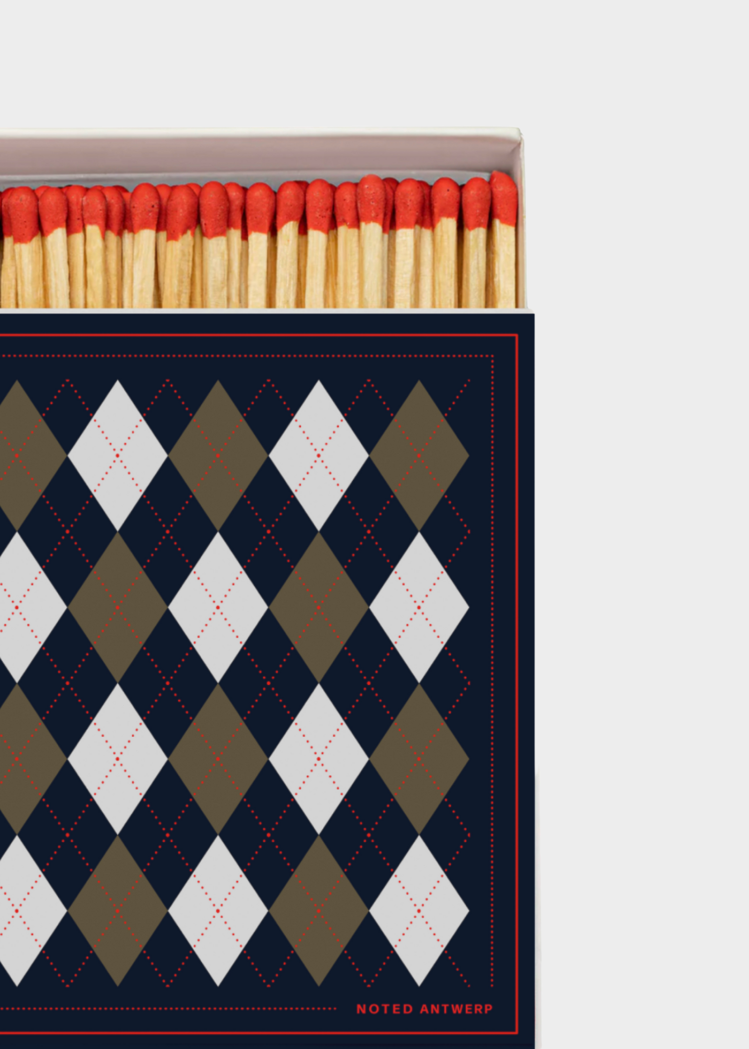 Matchbox - checkered red