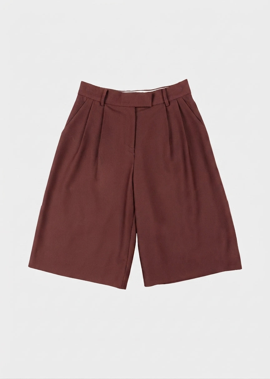 Abbu bermuda - Burgundy