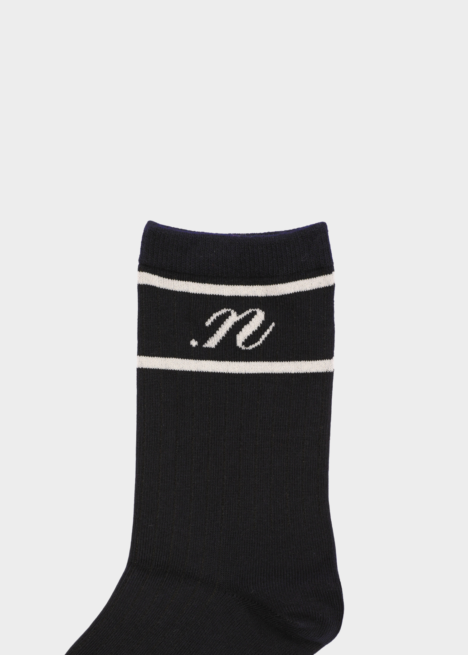 Andy socks navy - white