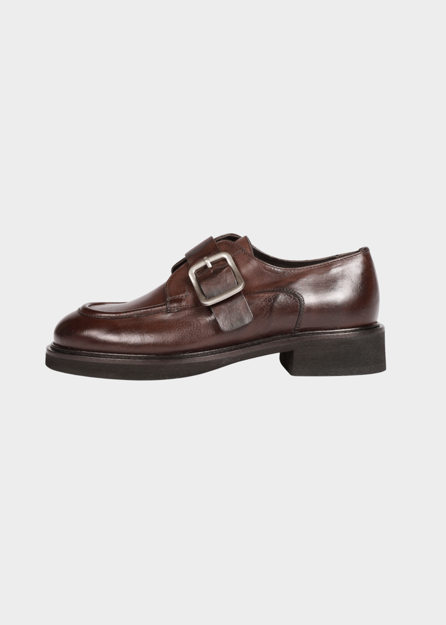 Belt shoes - brown