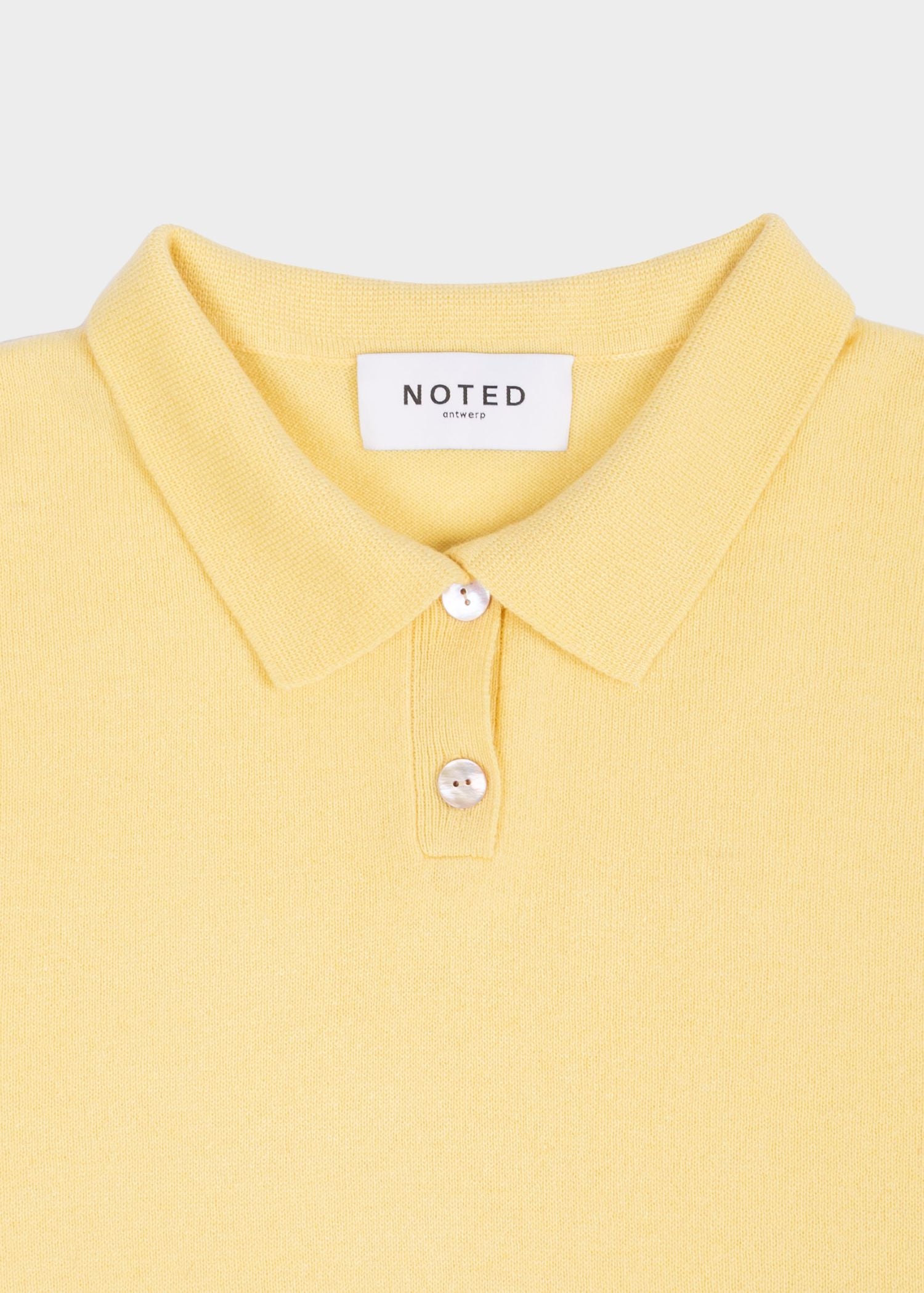 NOTED ANTWERP - Aria polo detail