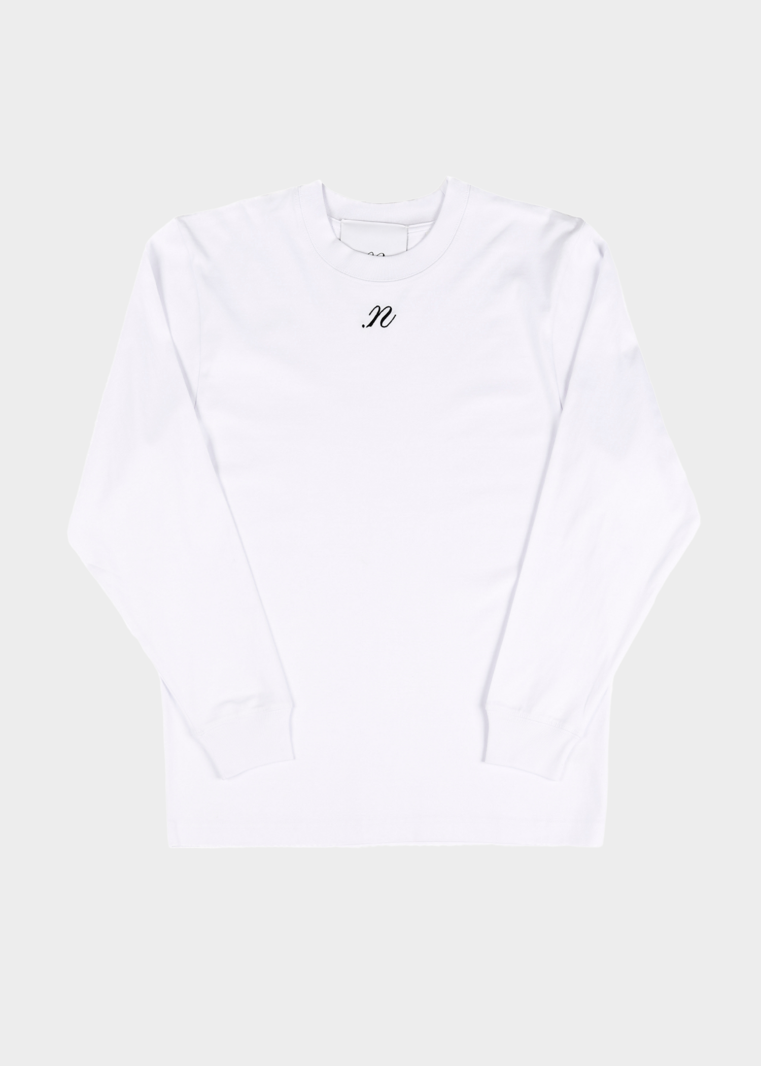 NOTED ANTWERP - lognsleeve white front