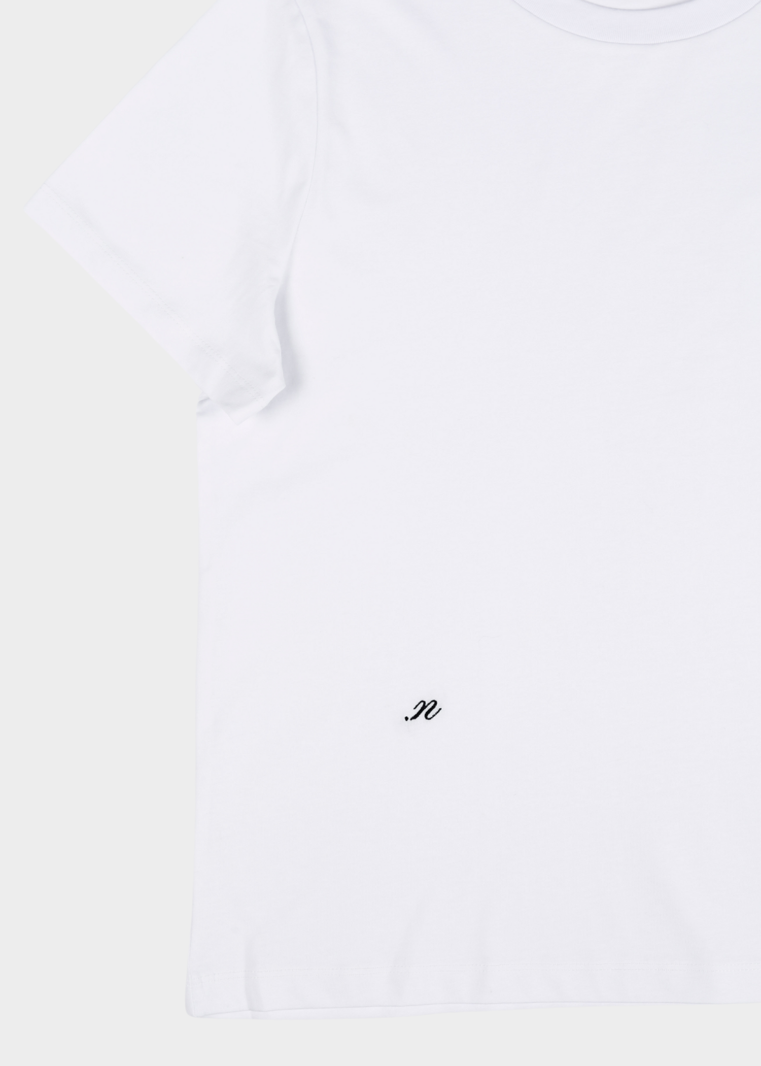 NOTED ANTWERP - Shortsleeve white detail