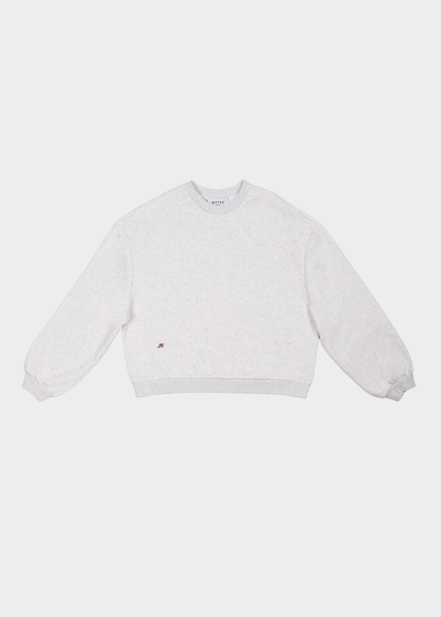 Bowie sweat crewneck - grey melange