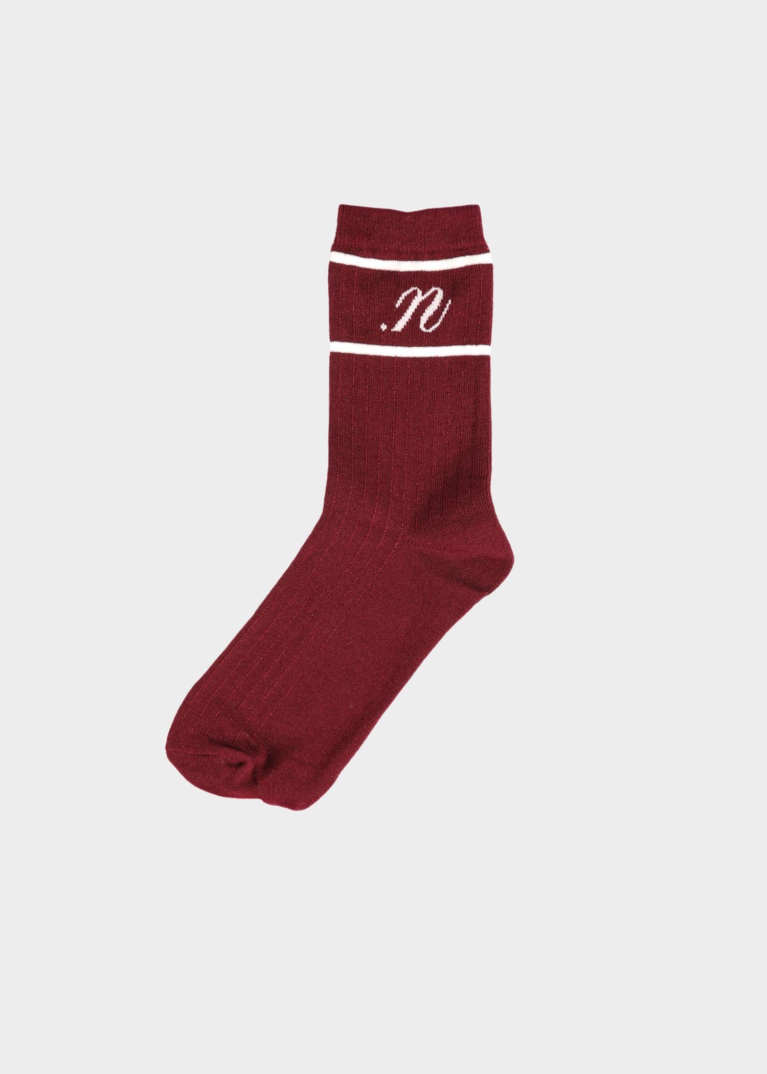 ANDY SOCKS BURGUNDY
