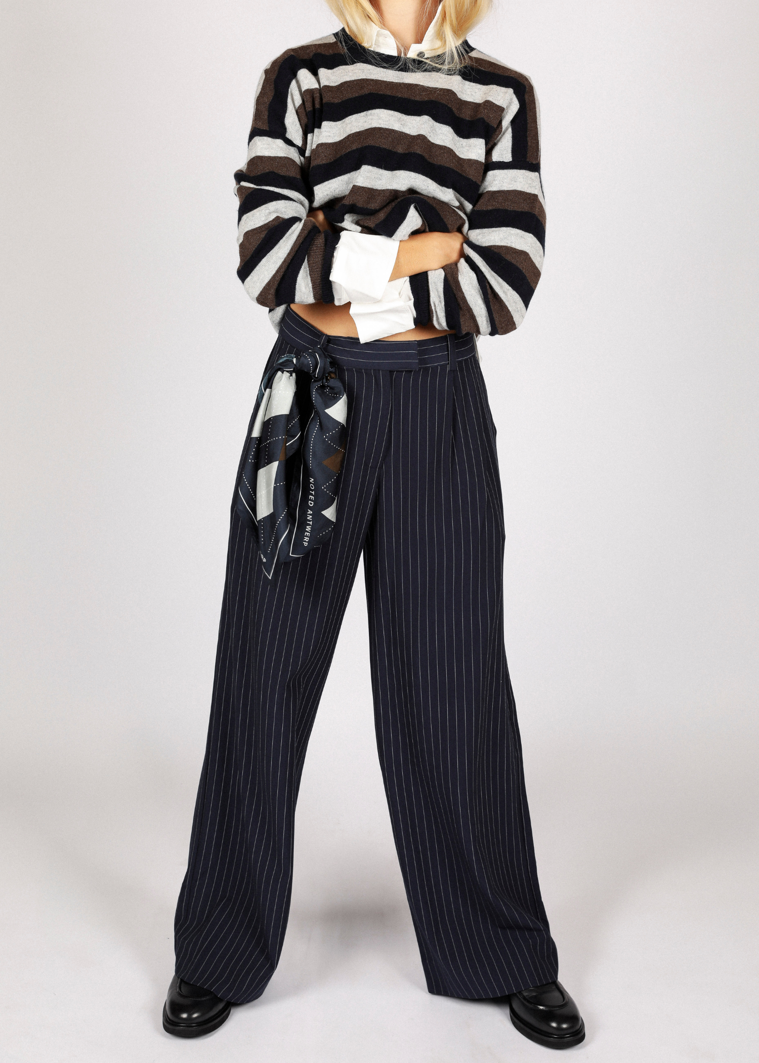 ABBI PANTS DARK BLUE