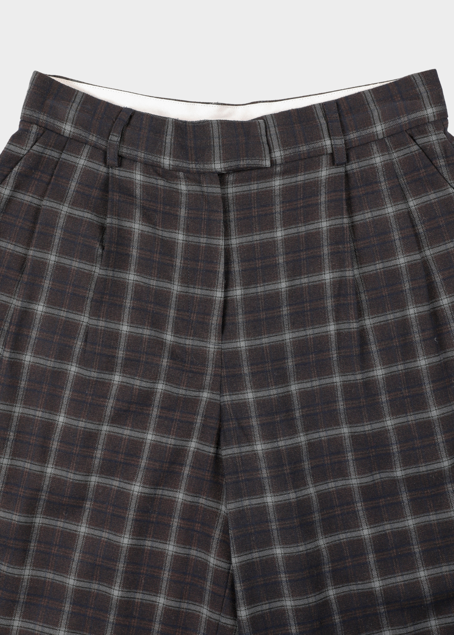 Abbu bermuda - checkered