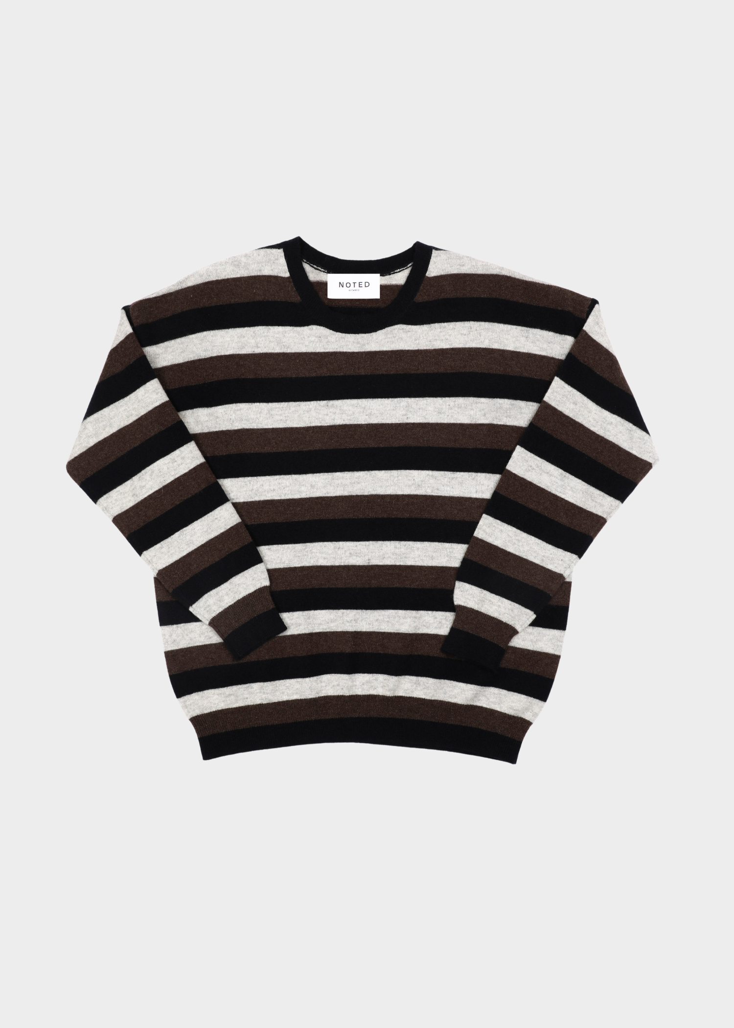 Alexi knit - striped brown