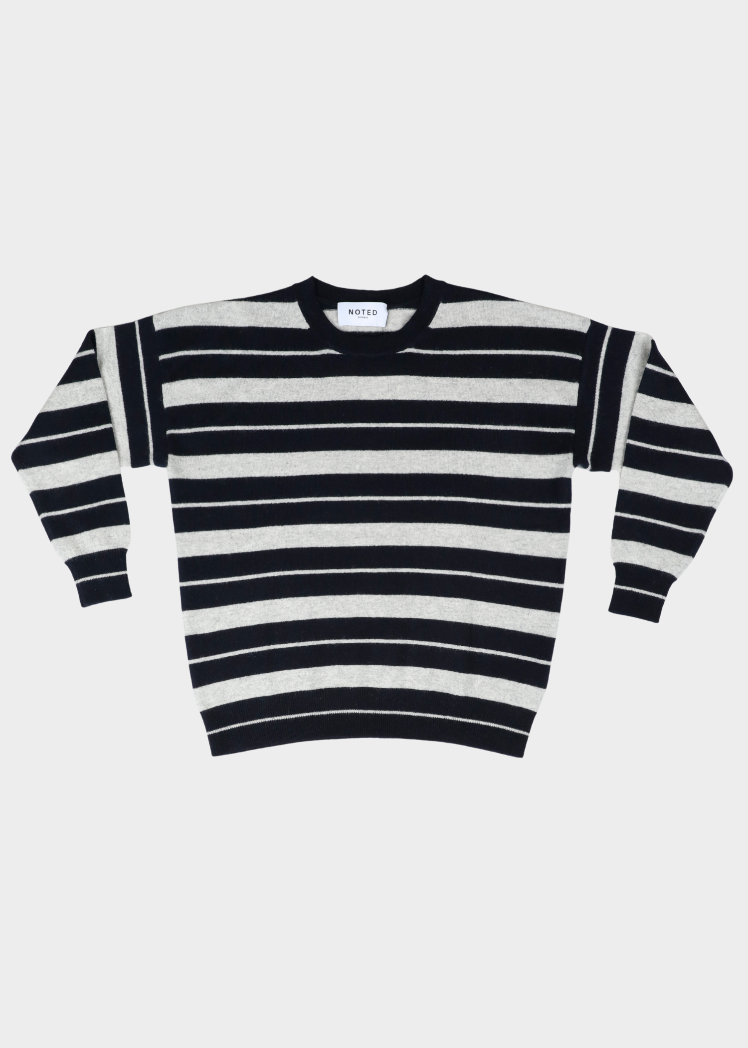 Alexi striped knit - Navy/Grey
