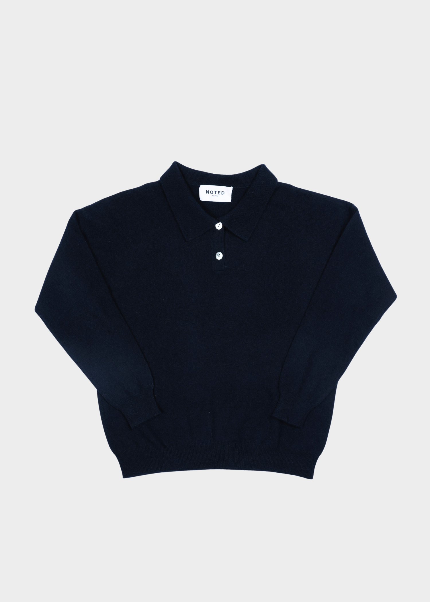 Aria polo knit - navy