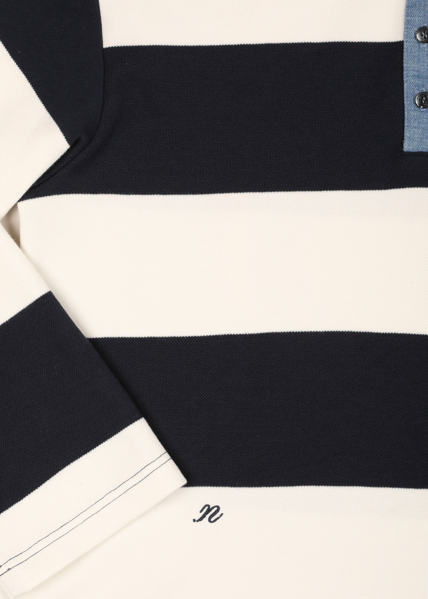 Auric polo - blue denim