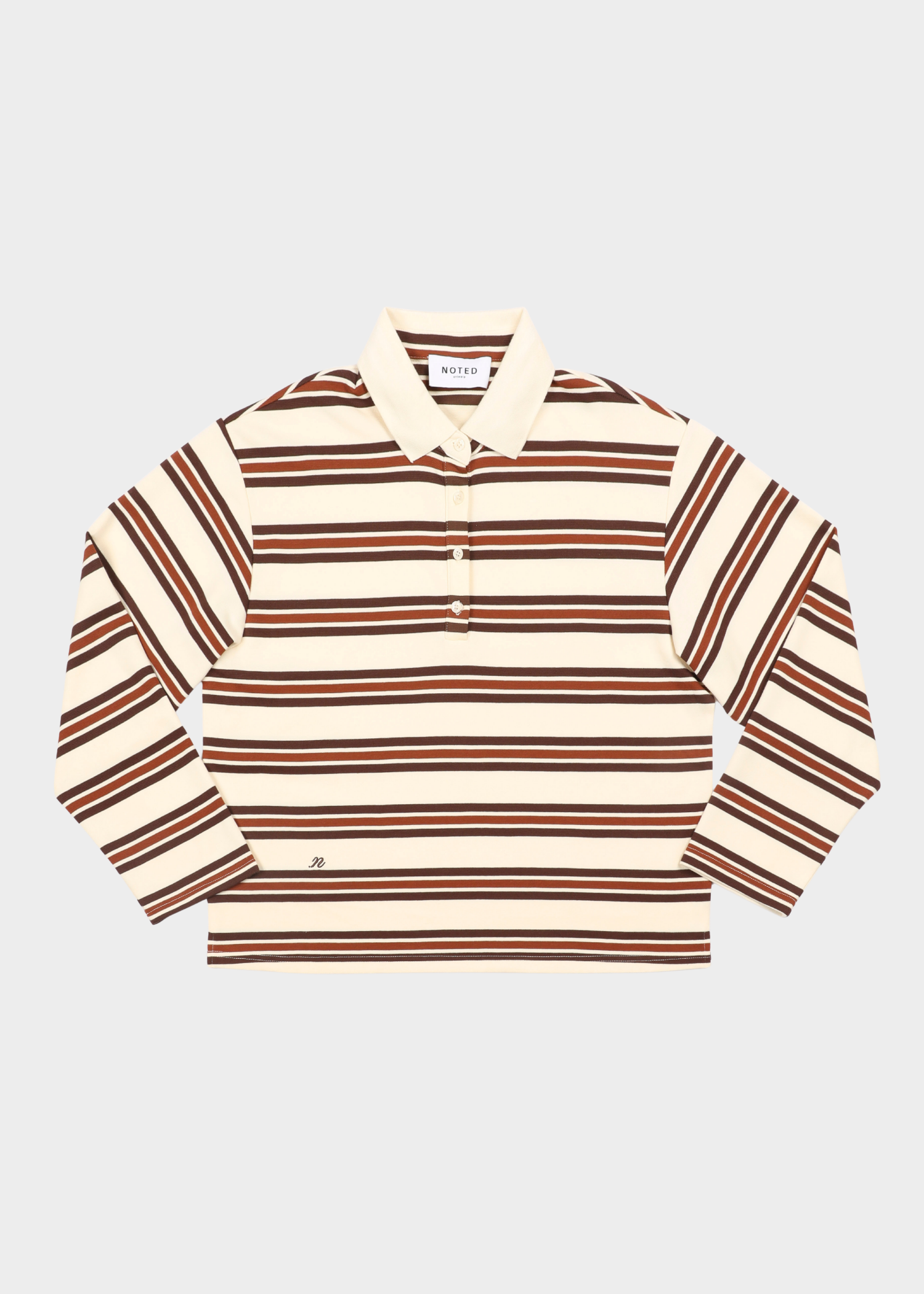 Auric polo - brown beige