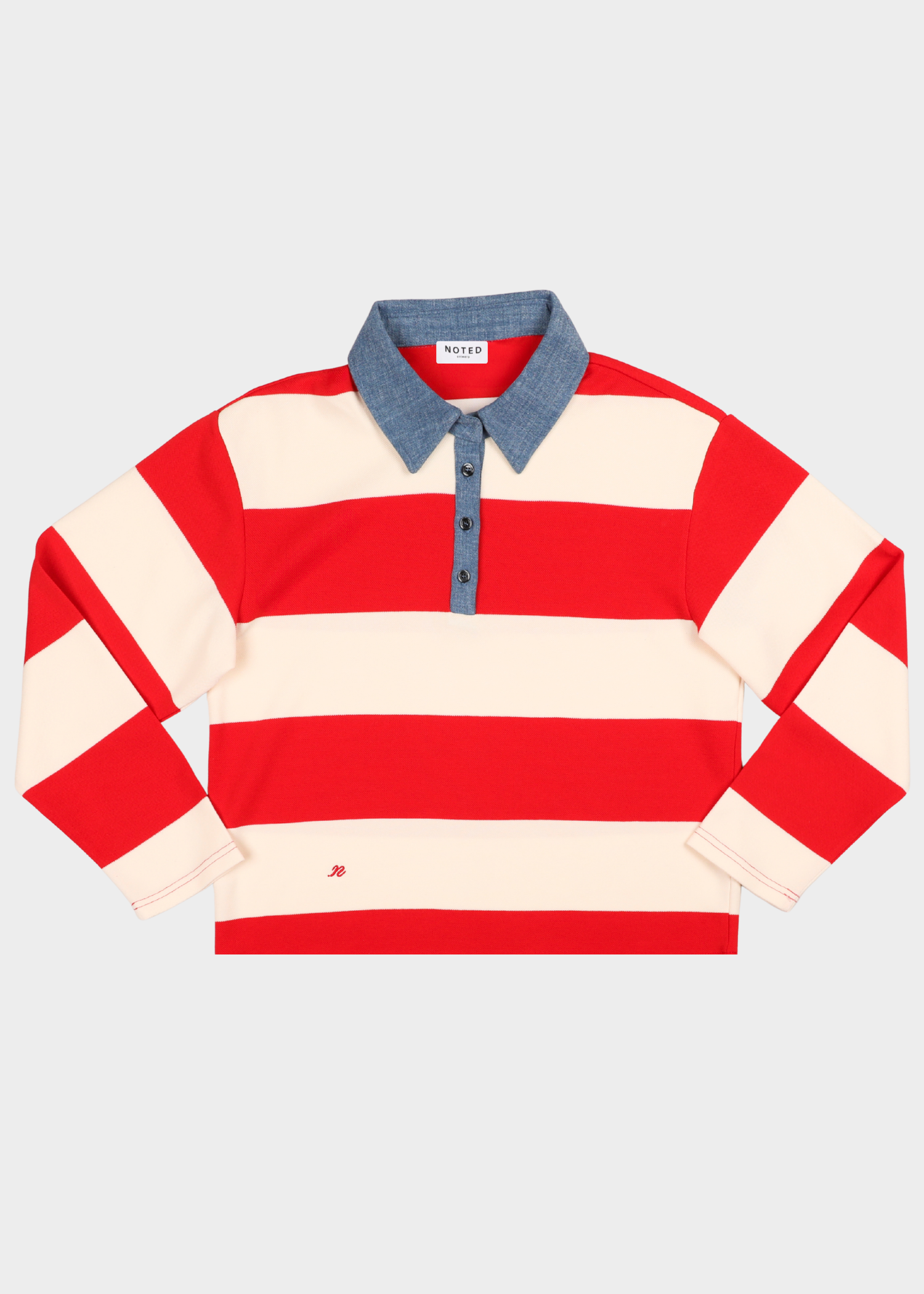 Auric polo - red denim