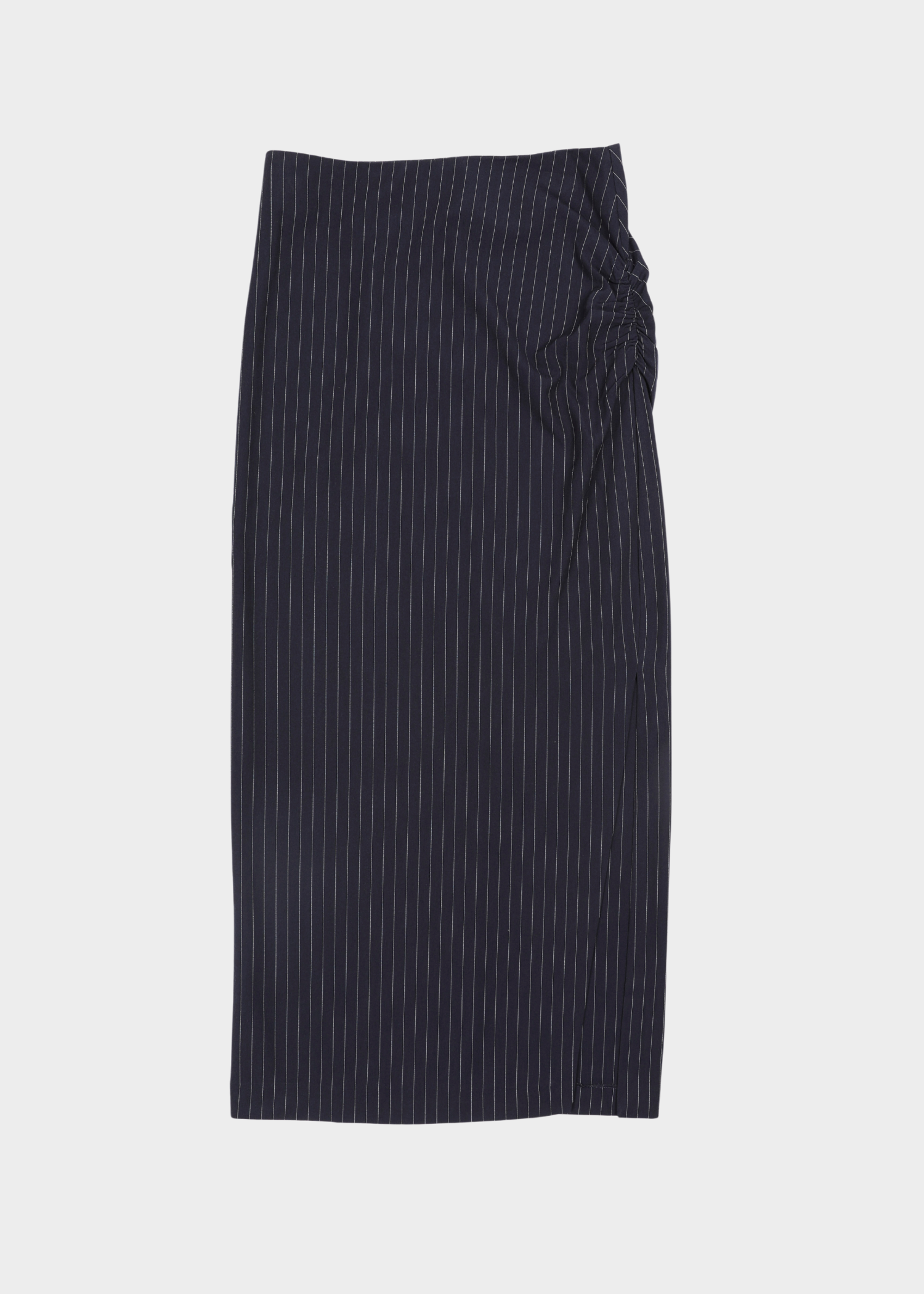 Beatrice skirt - dark blue striped