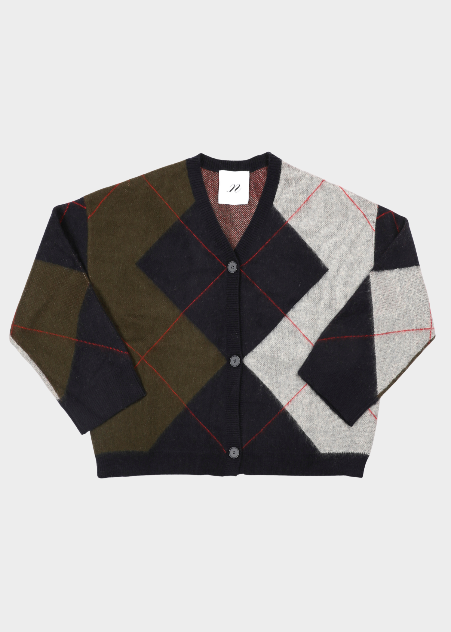 NOTED BENNY CARDIGAN KHAKI