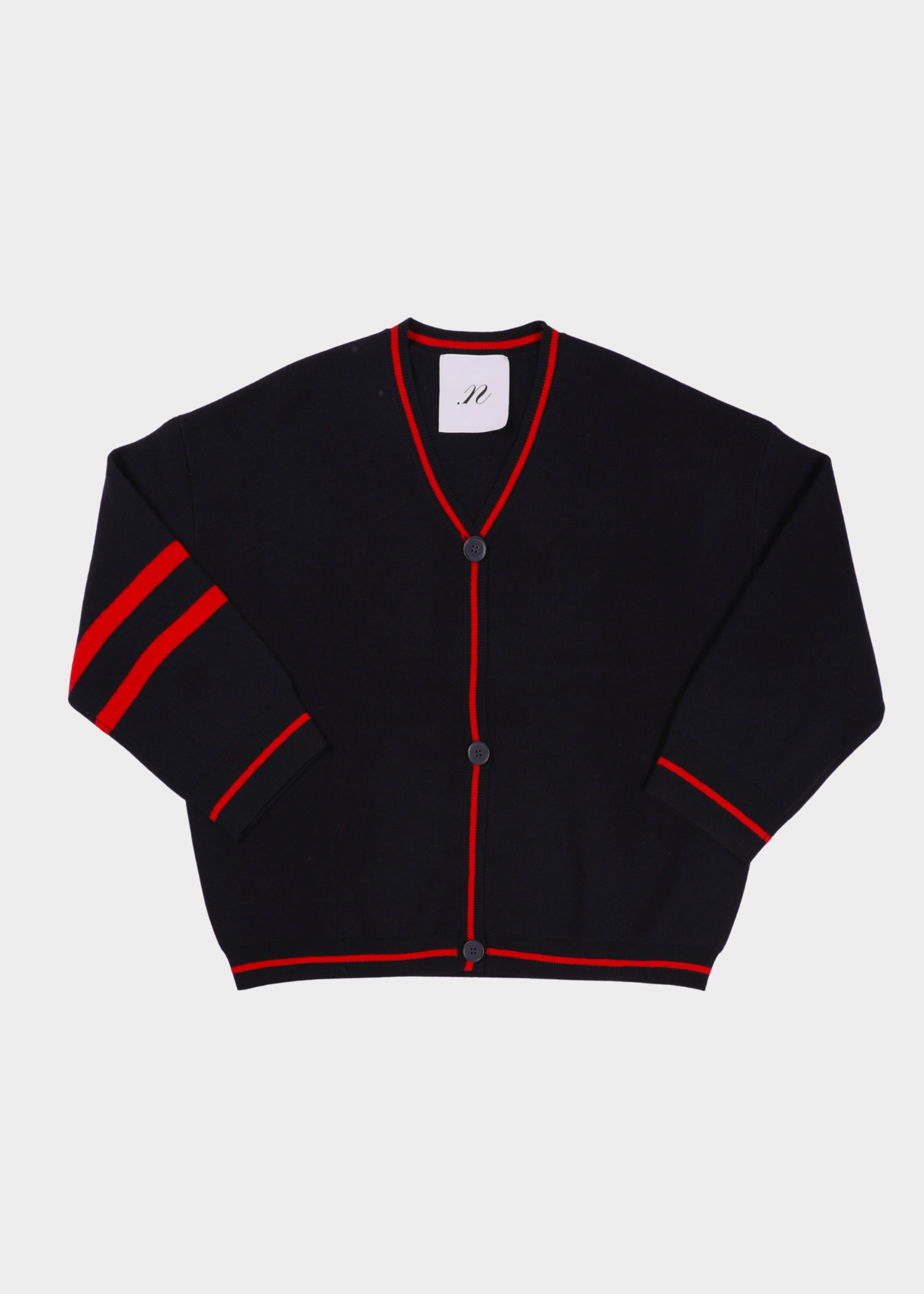 Benny Cardigan - navy/red