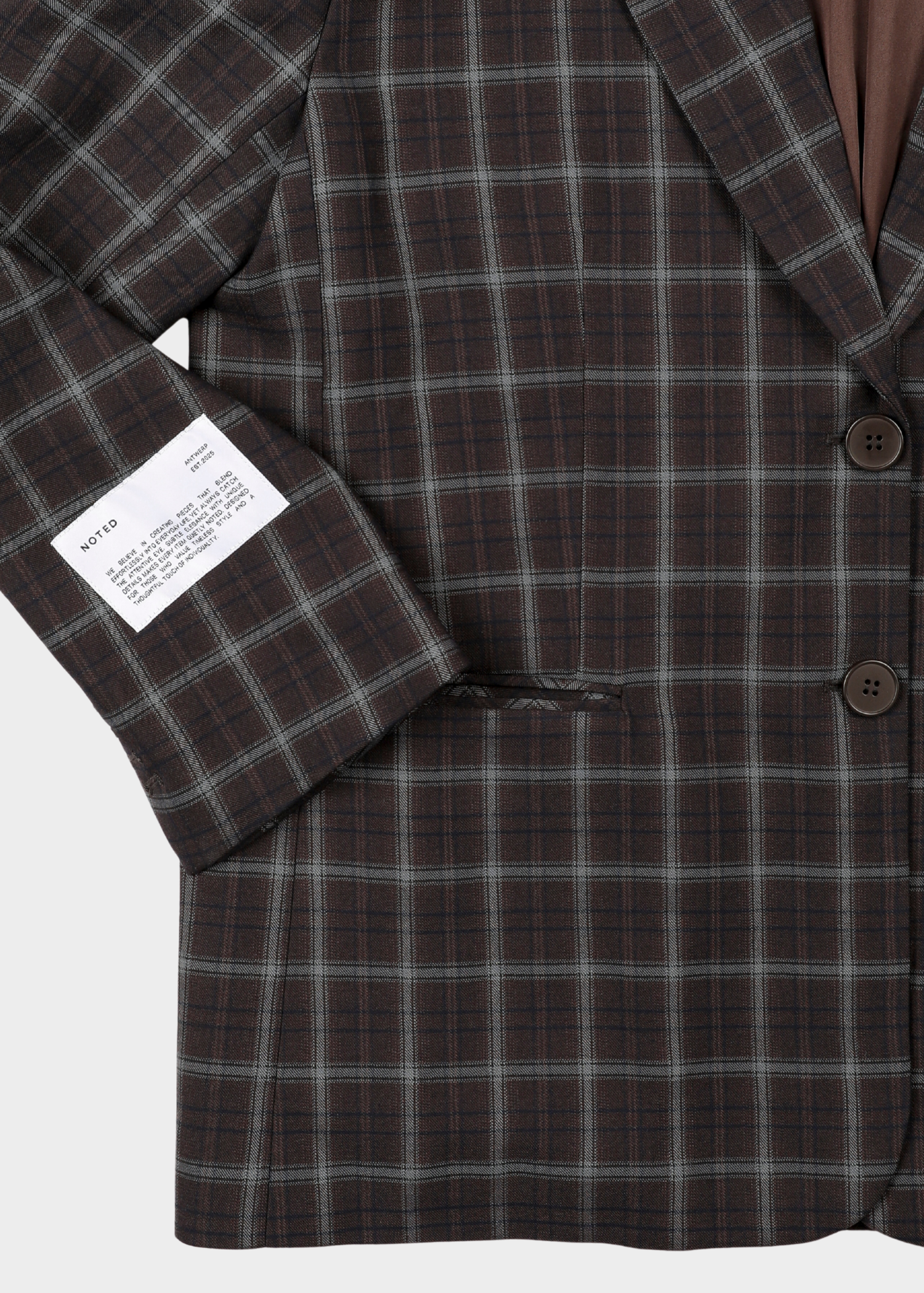 Carli blazer - checkered