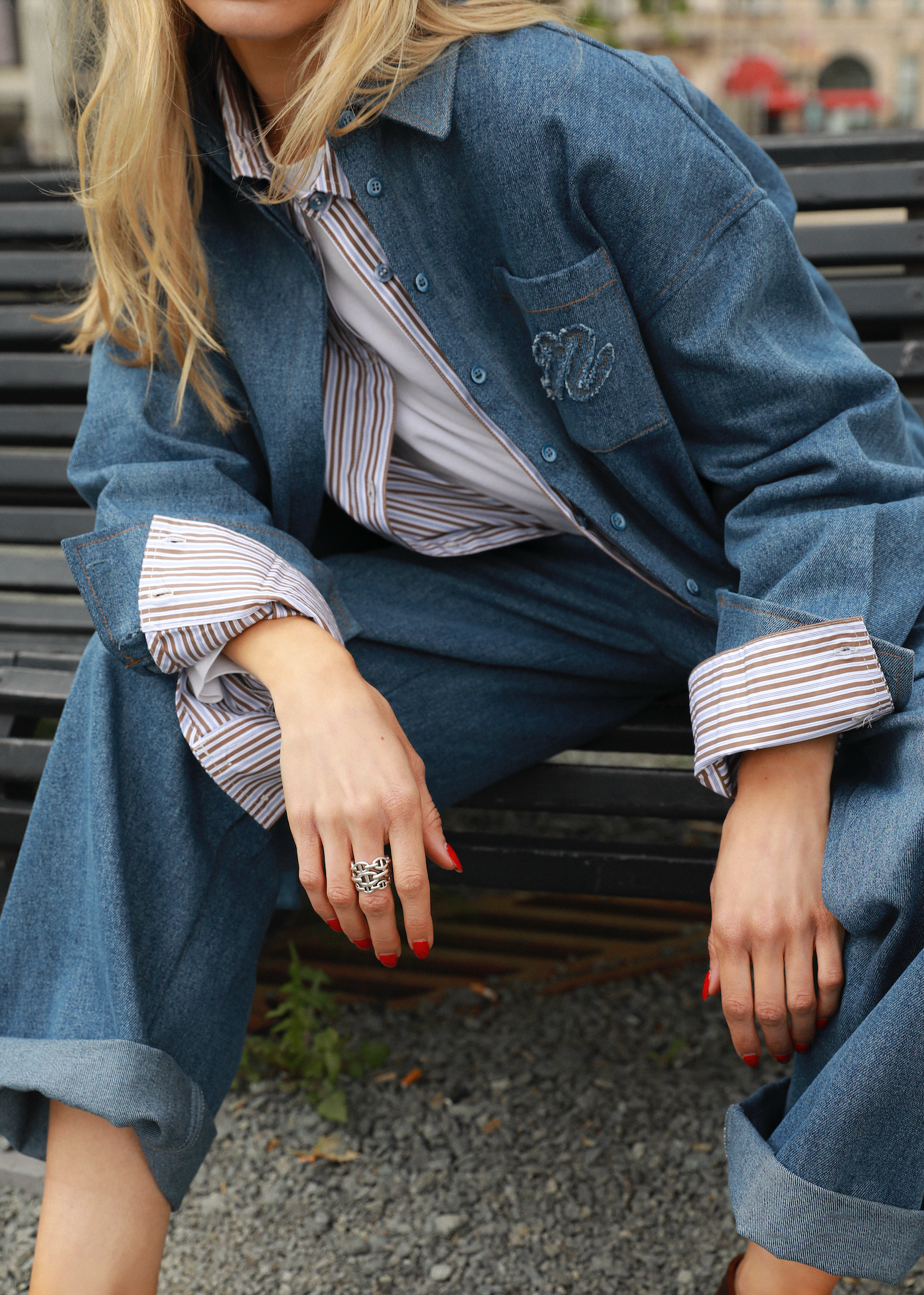 Celi shirt - denim