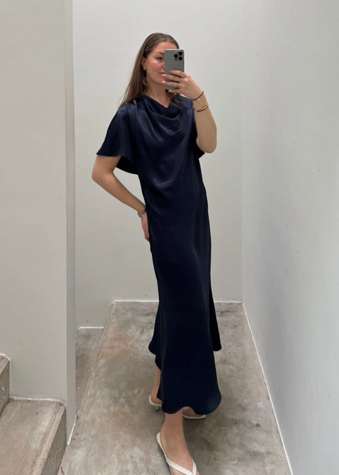 Cim dress - navy