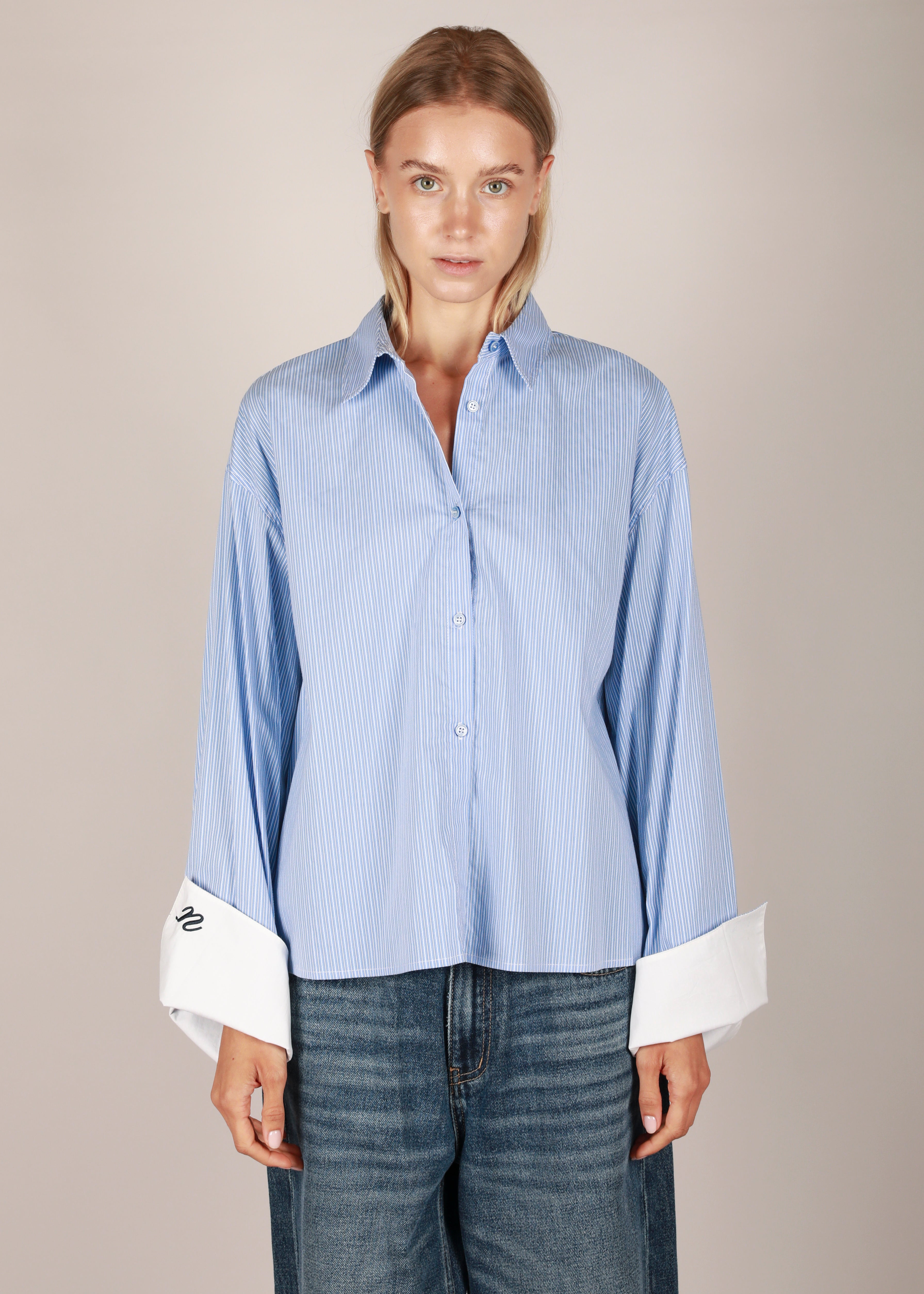 Dia shirt - Blue stripe
