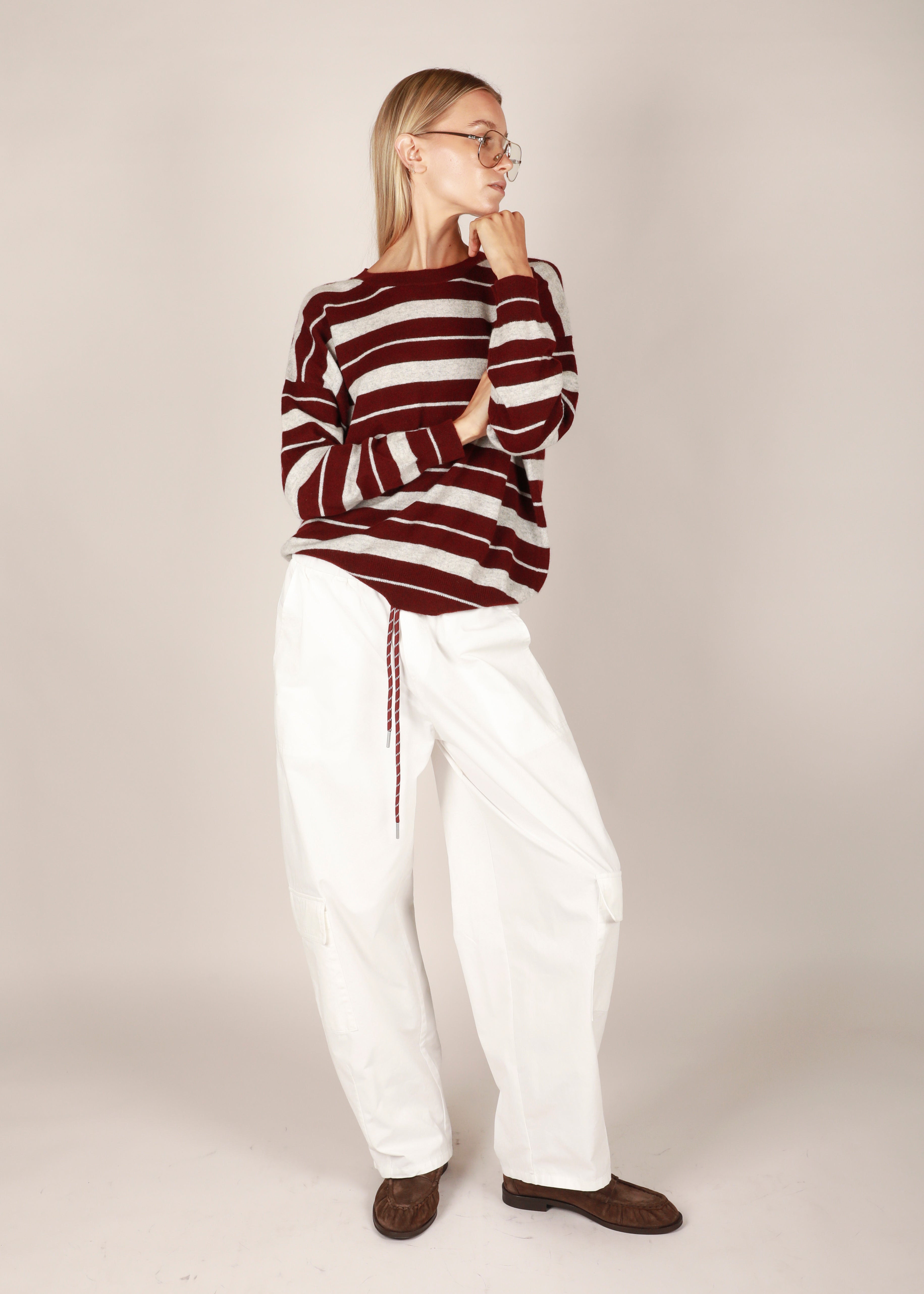 Dara parachute pants - Ivory