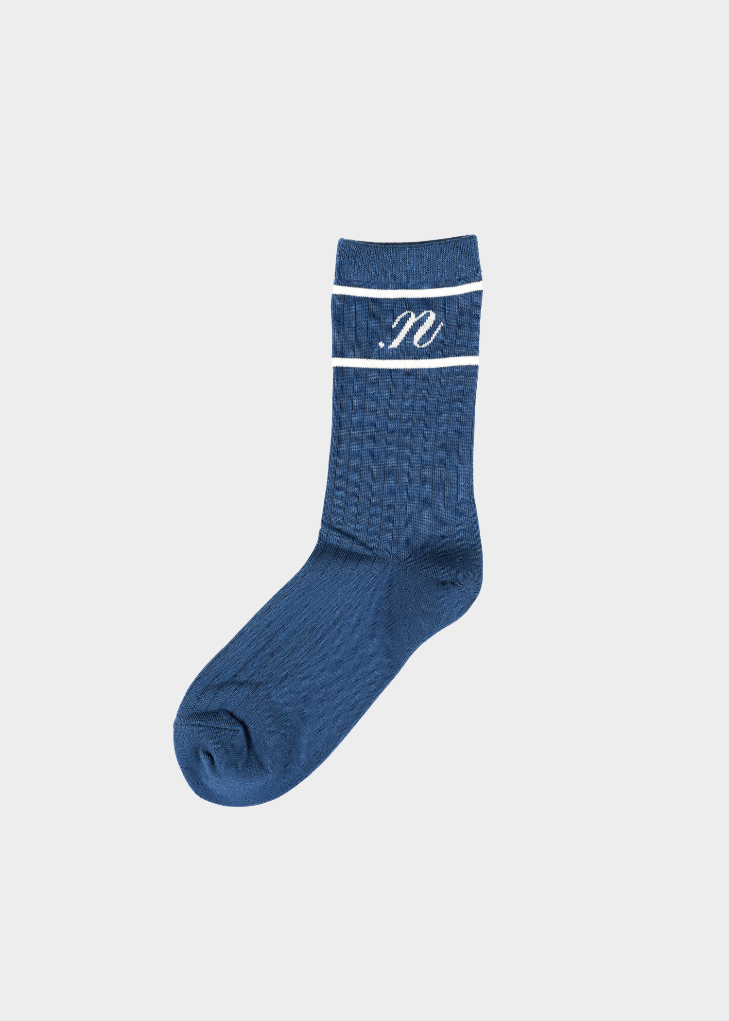 Andy socks yellow - denim blue